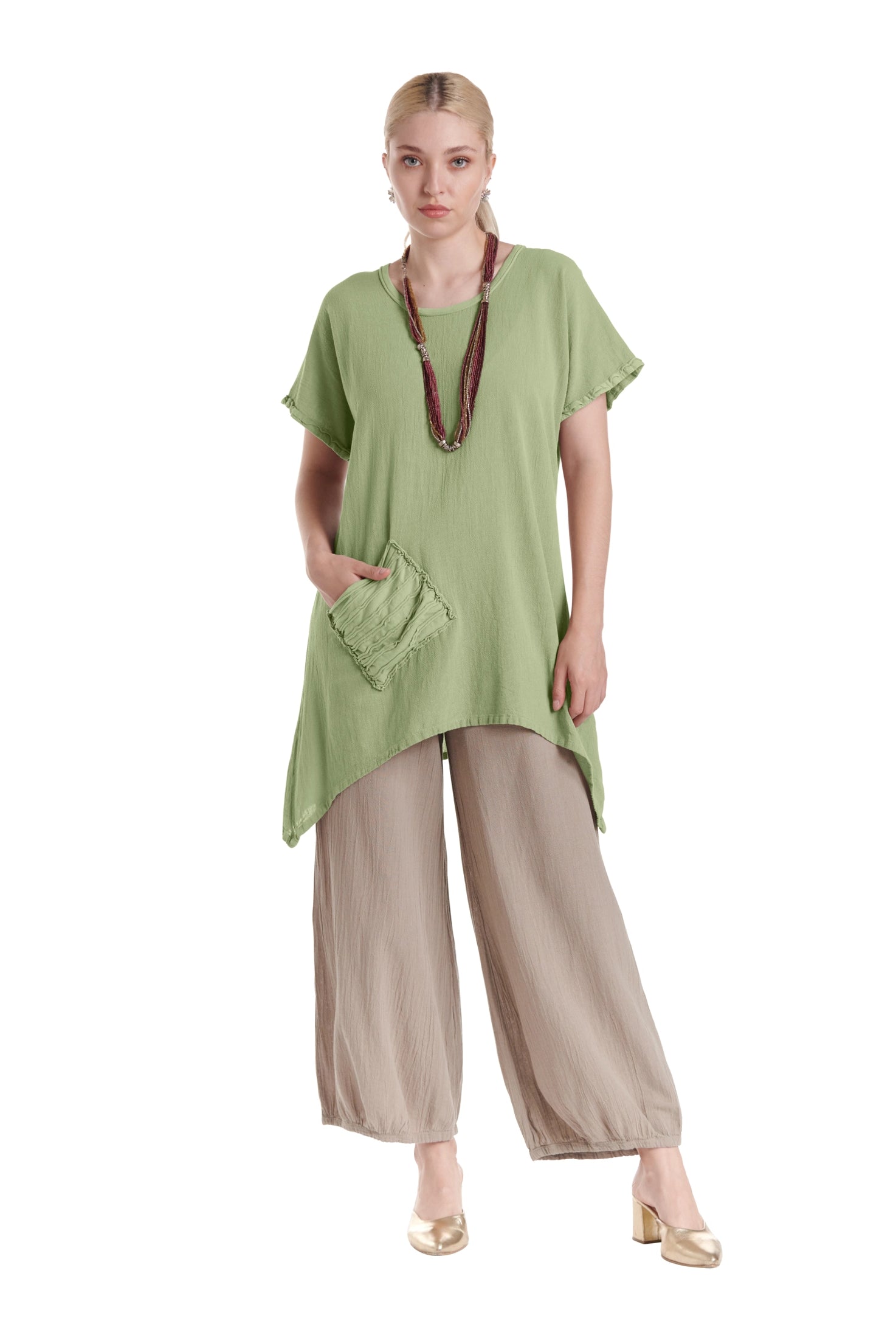 Faith Cotton Gauze Blouse-Oh My Gauze