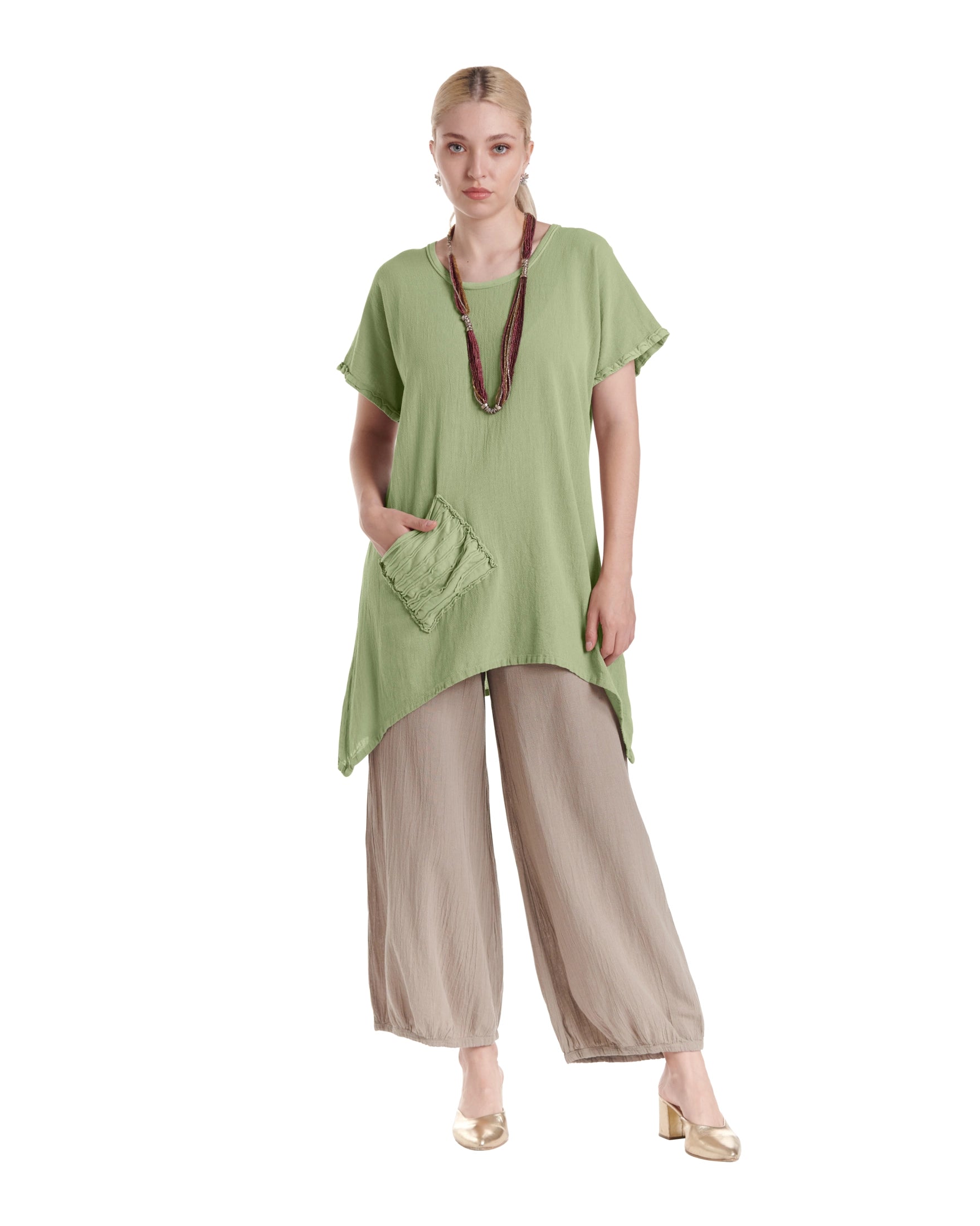 Faith Cotton Gauze Blouse-Oh My Gauze