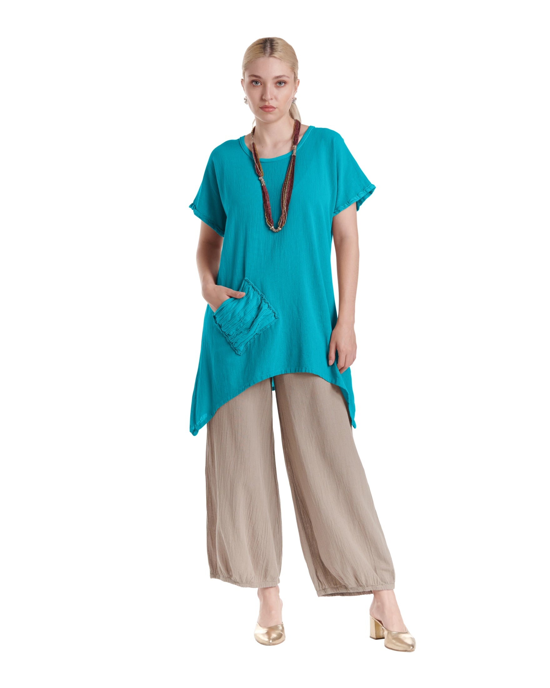 Faith Cotton Gauze Blouse-Oh My Gauze