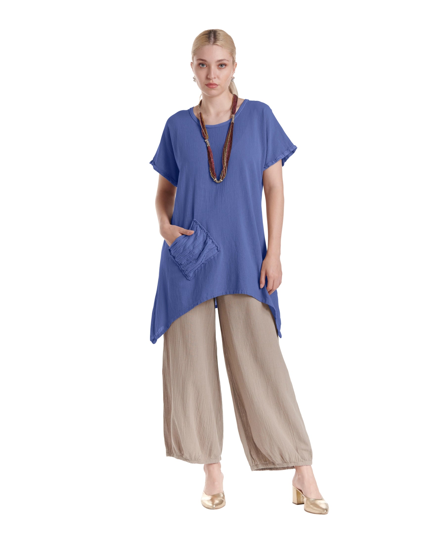 Faith Cotton Gauze Blouse-Oh My Gauze