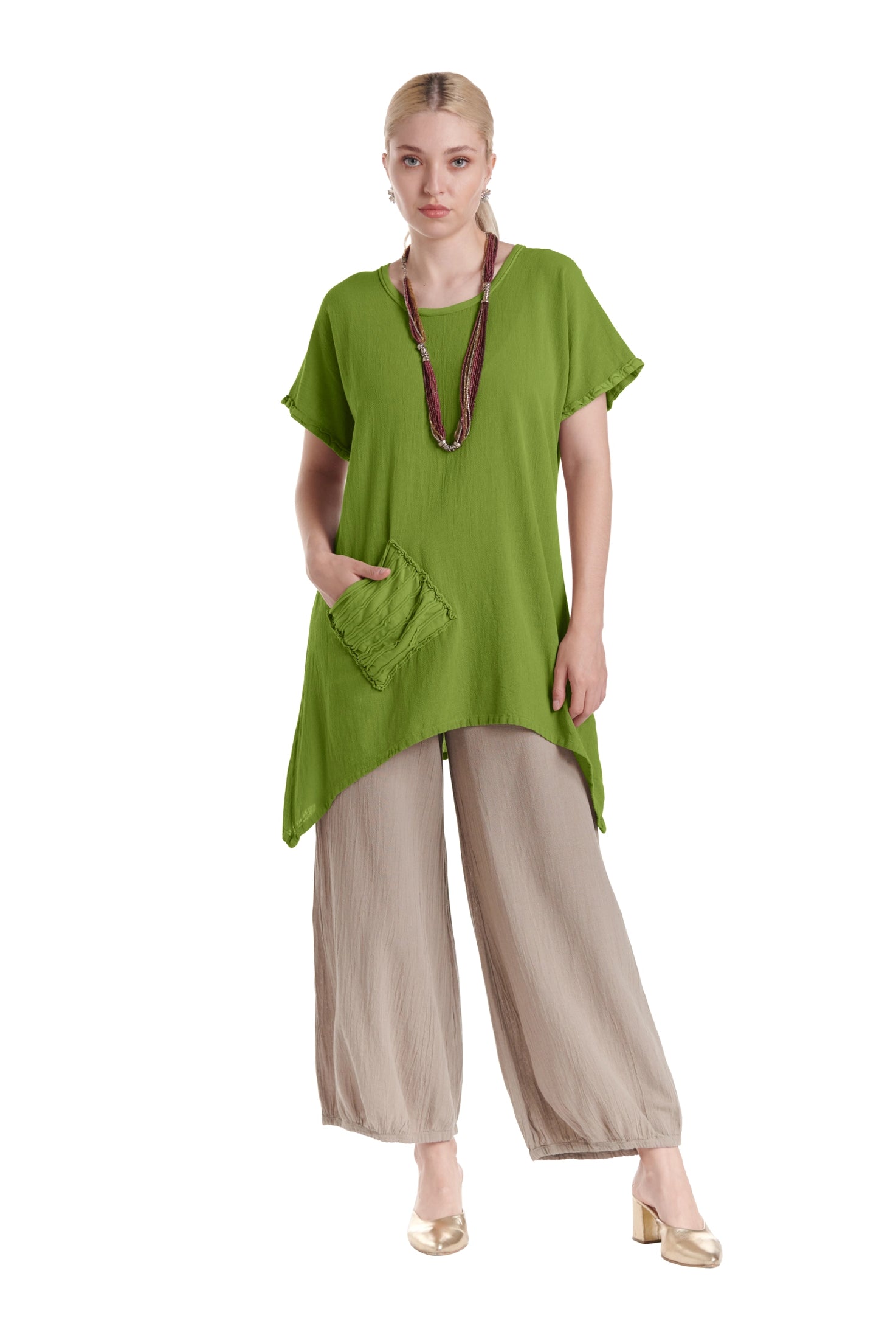 Faith Cotton Gauze Blouse-Oh My Gauze