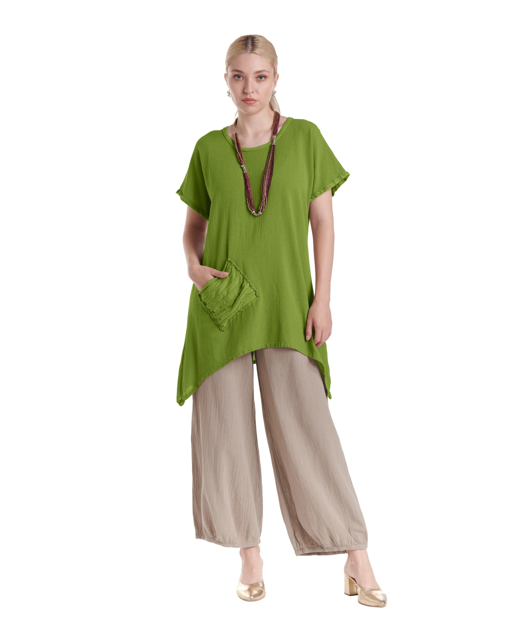 Faith Cotton Gauze Blouse-Oh My Gauze