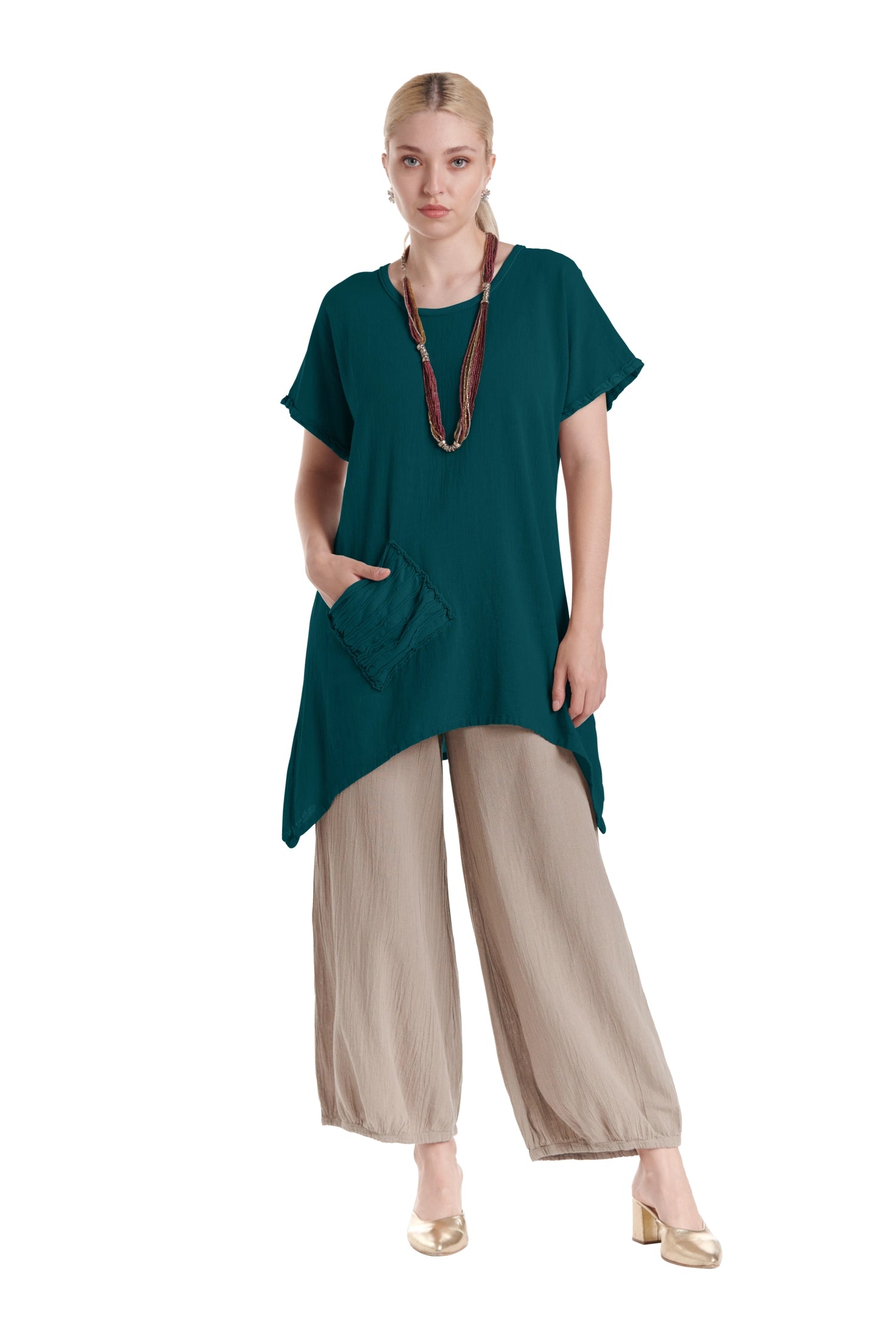 Faith Cotton Gauze Blouse-Oh My Gauze