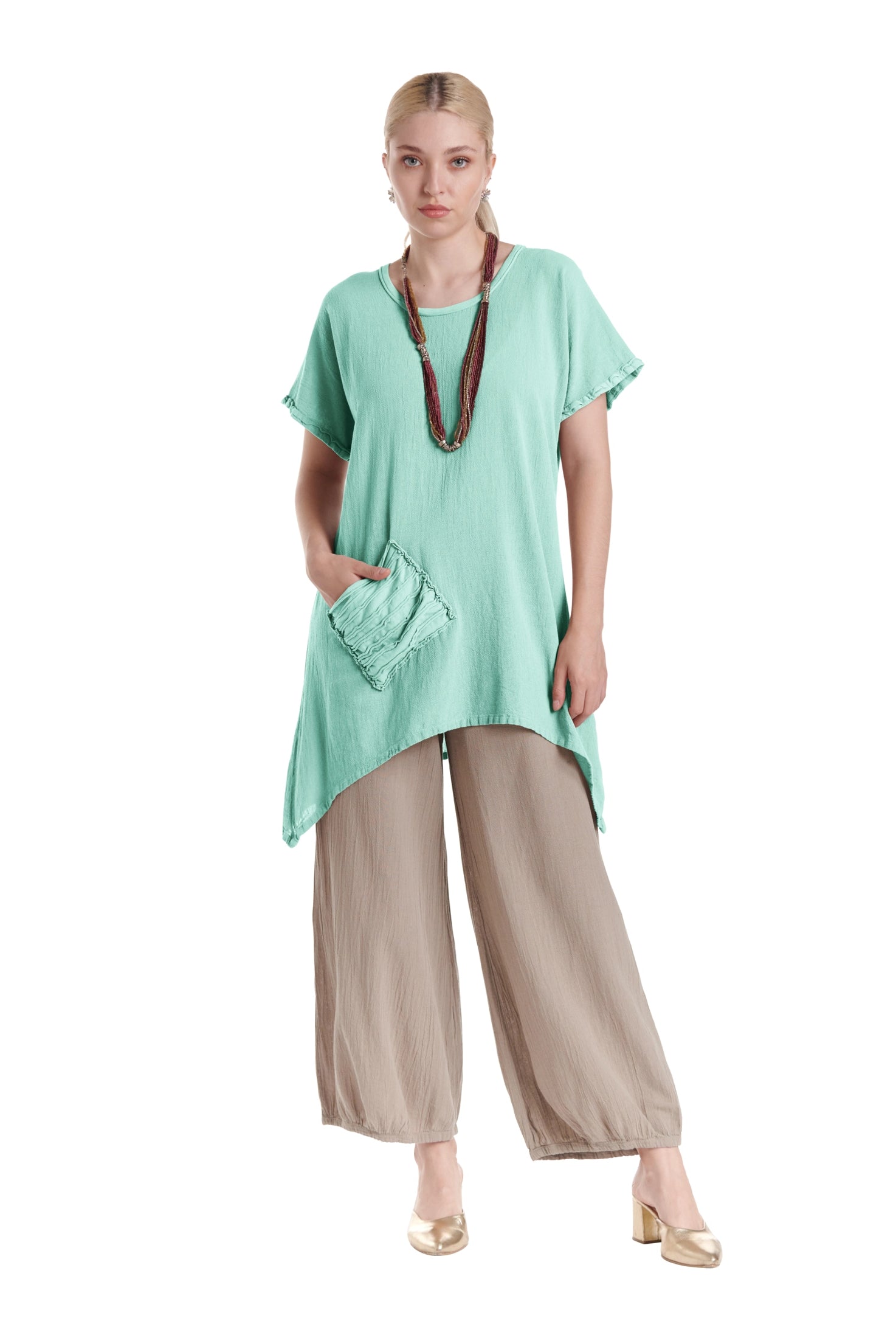 Faith Cotton Gauze Blouse-Oh My Gauze