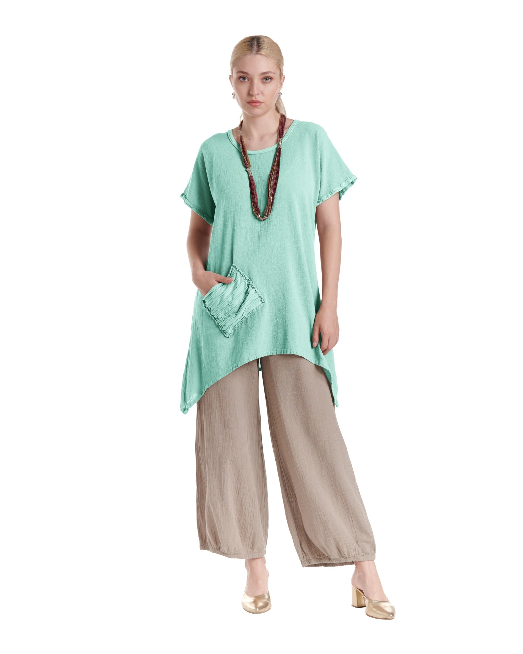 Faith Cotton Gauze Blouse-Oh My Gauze
