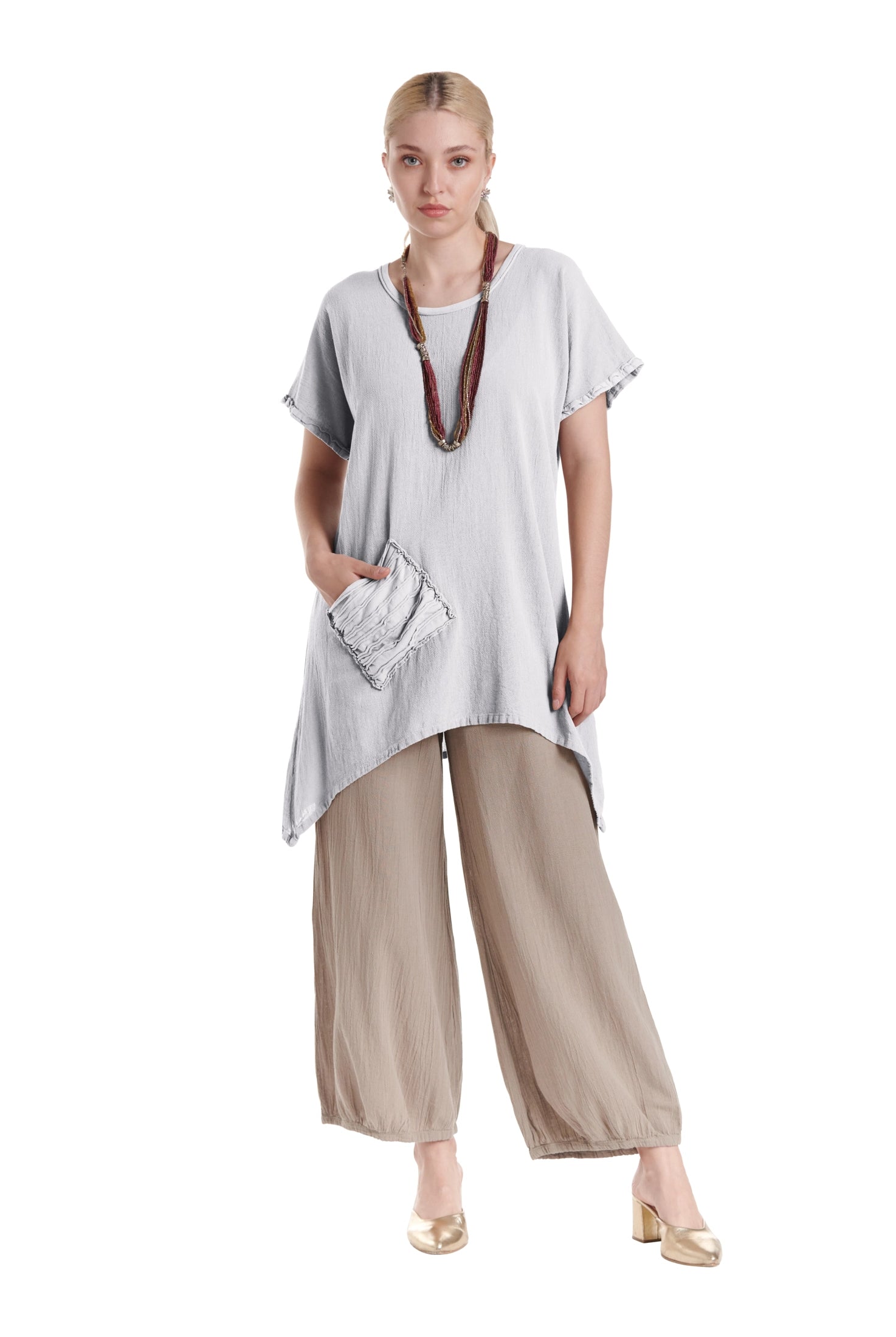 Faith Cotton Gauze Blouse-Oh My Gauze
