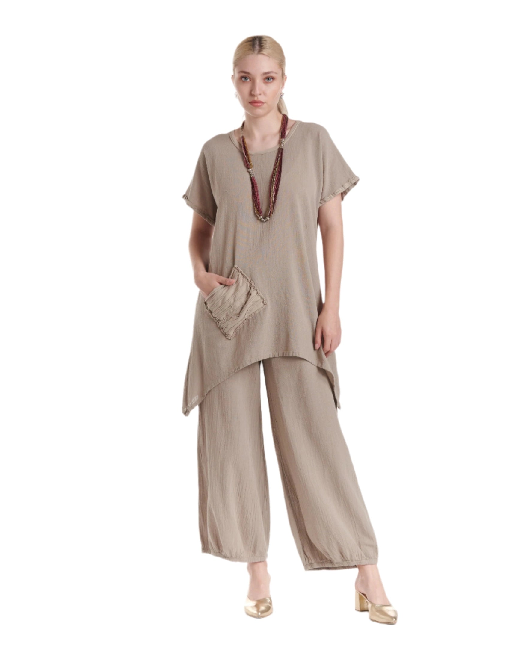 Faith Cotton Gauze Blouse-Oh My Gauze