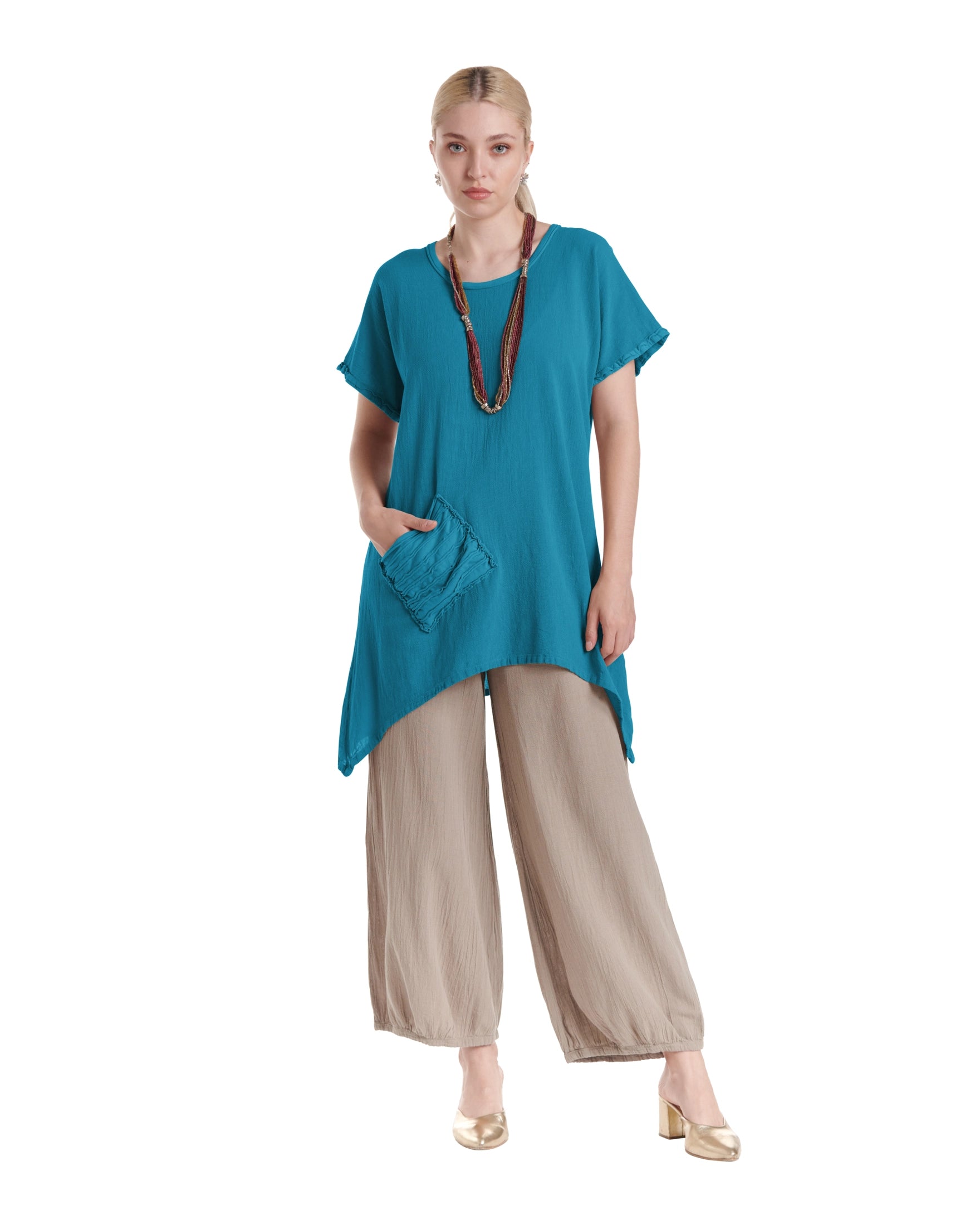 Faith Cotton Gauze Blouse-Oh My Gauze