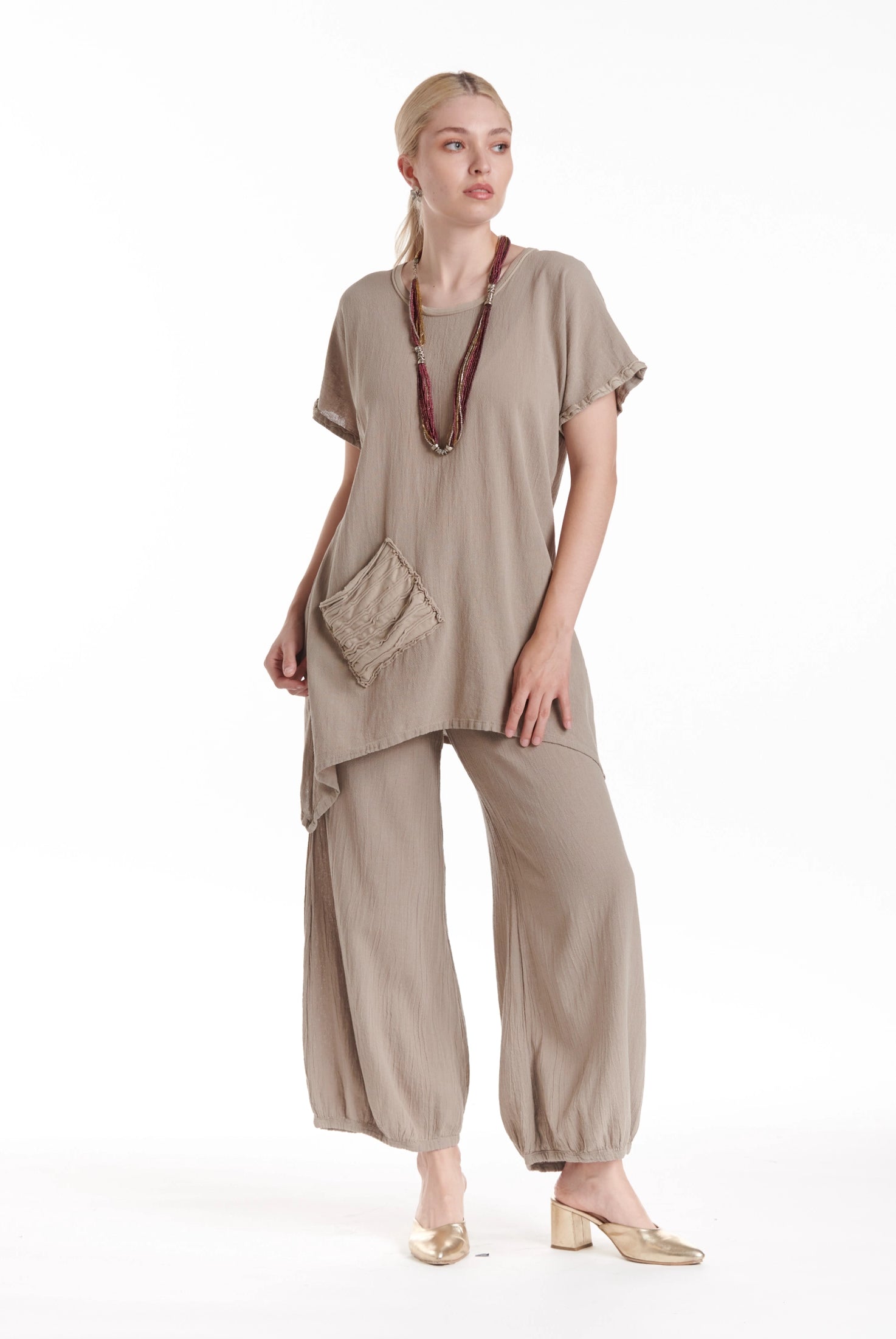 Faith Cotton Gauze Blouse-Oh My Gauze
