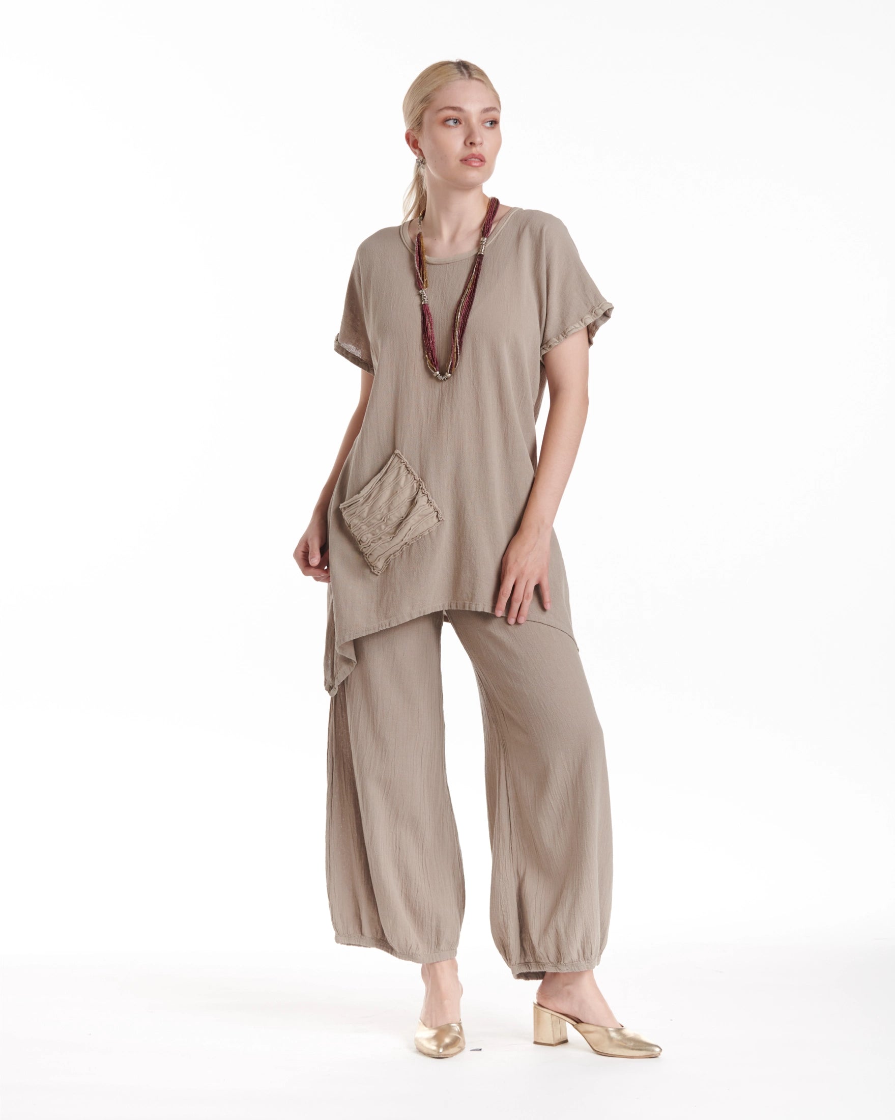 Faith Cotton Gauze Blouse-Oh My Gauze