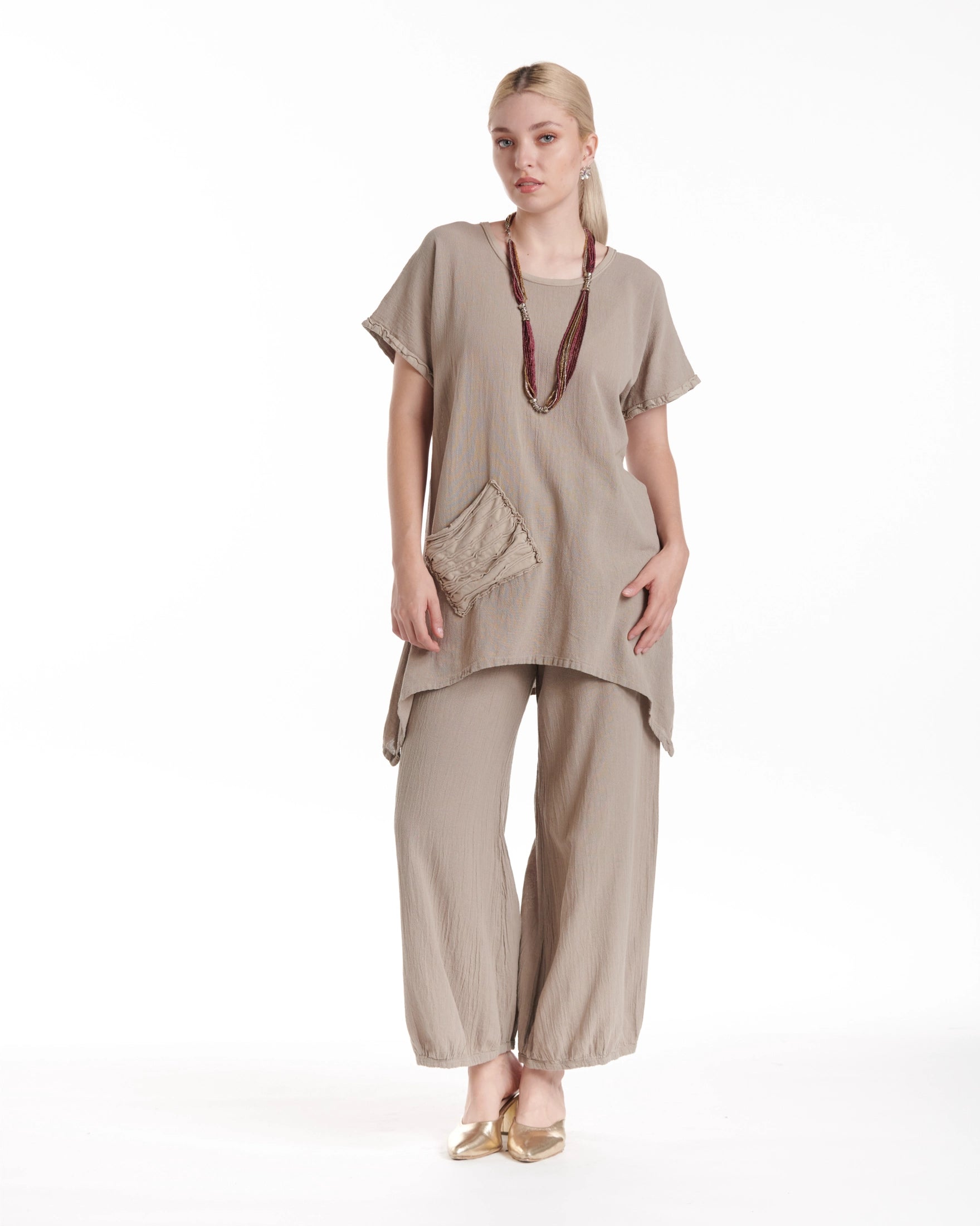 Faith Cotton Gauze Blouse-Oh My Gauze