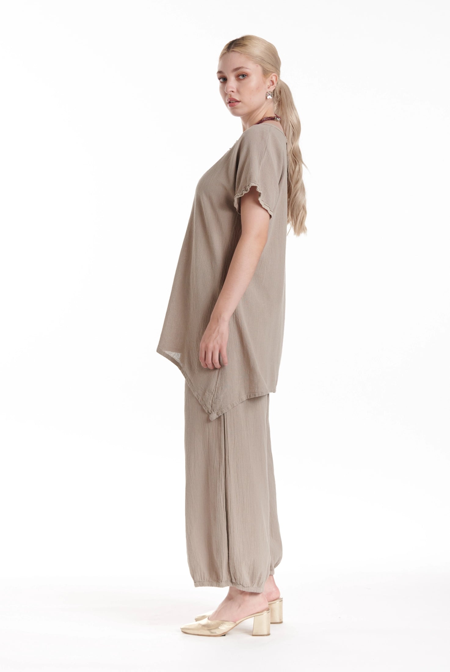 Faith Cotton Gauze Blouse-Oh My Gauze