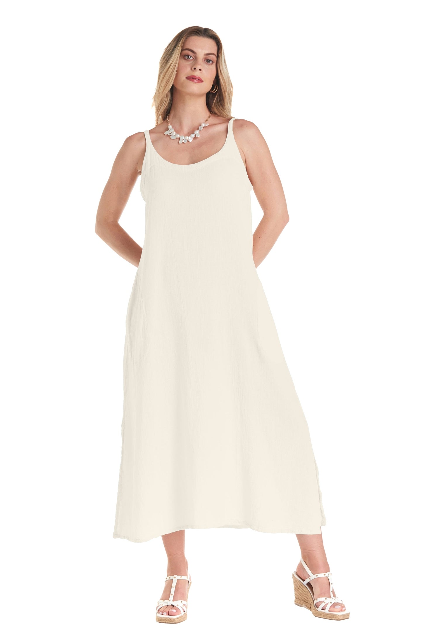 Fiji Cotton Gauze Dress-Oh My Gauze