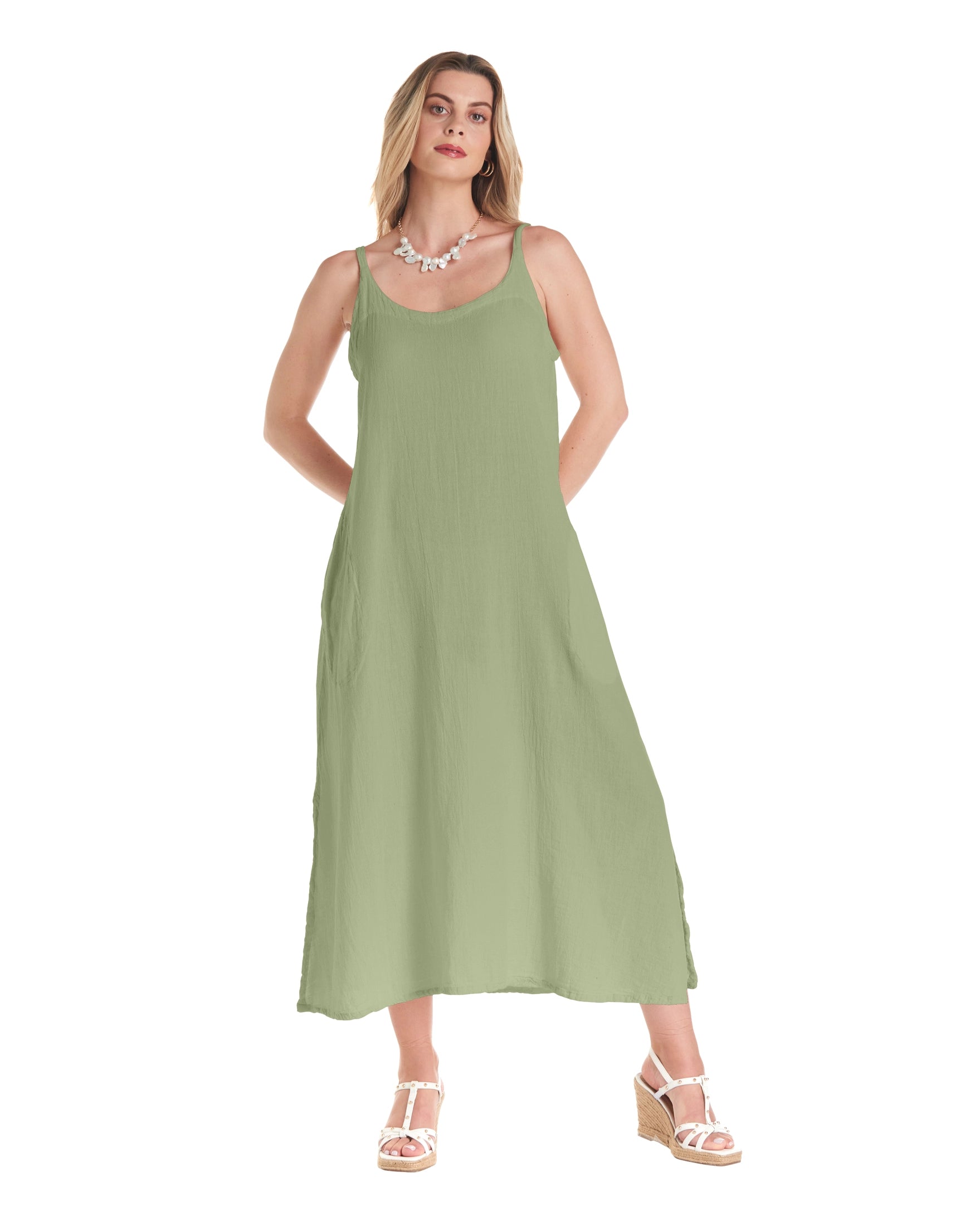 Fiji Cotton Gauze Dress-Oh My Gauze