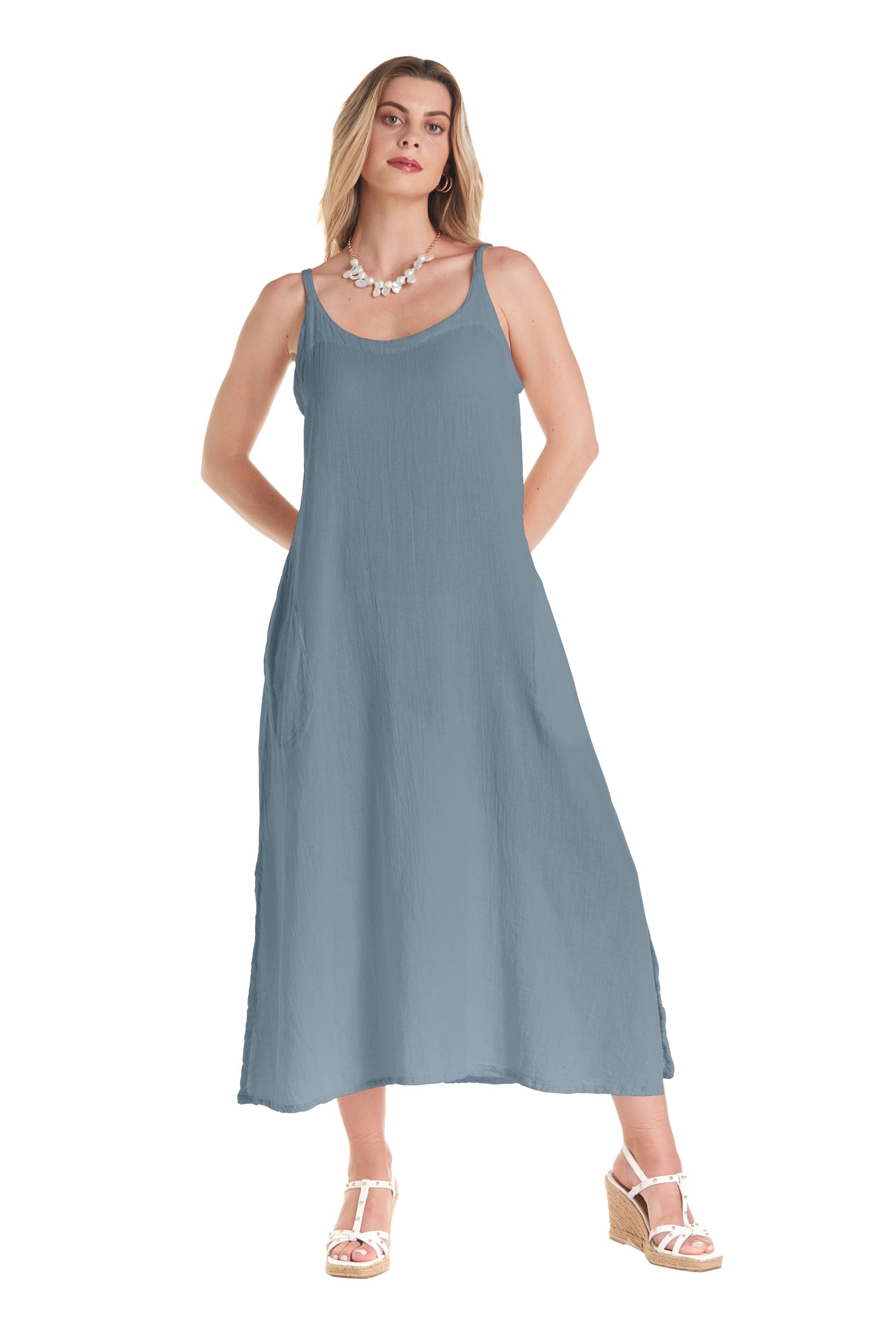 Fiji Cotton Gauze Dress-Oh My Gauze