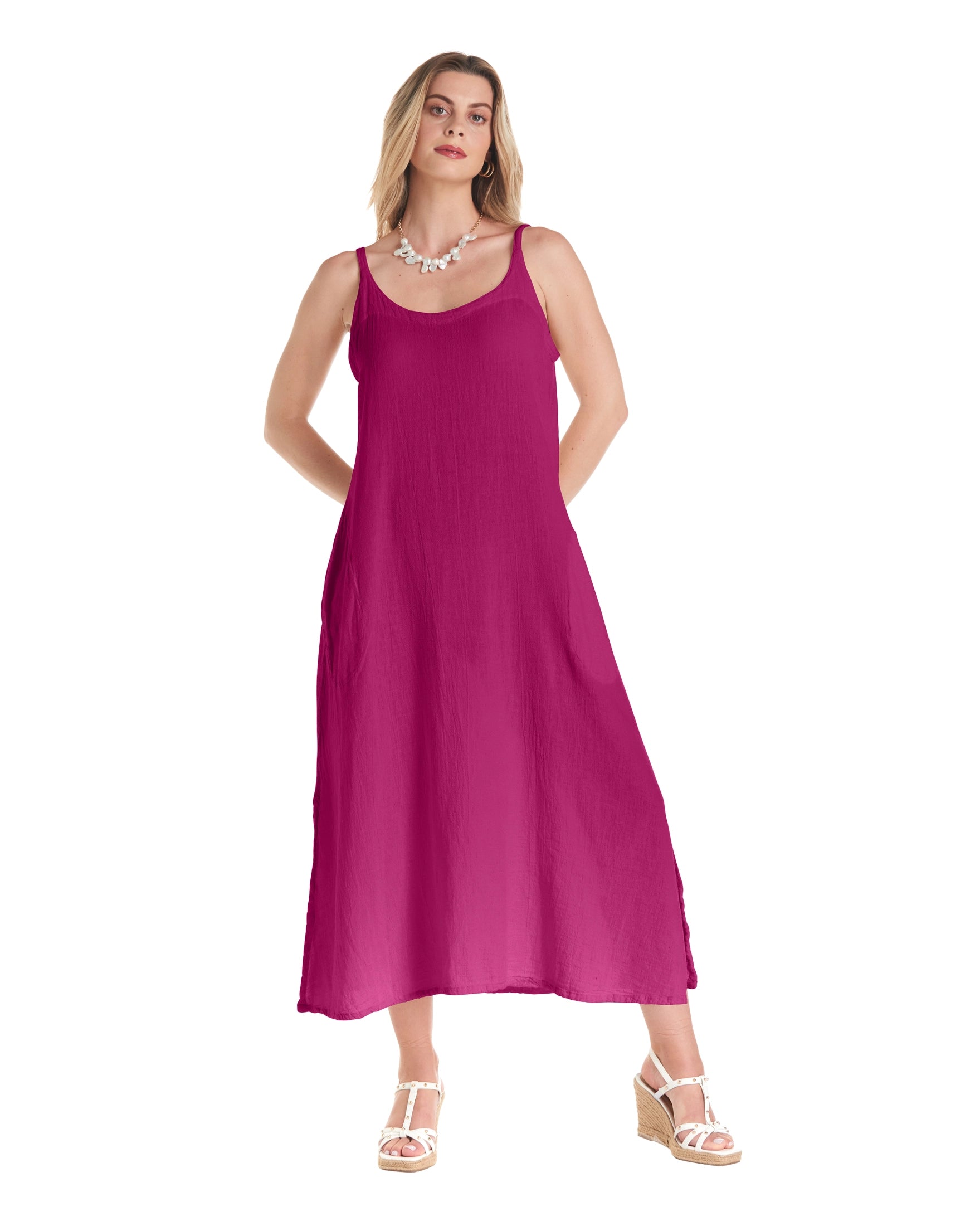 Fiji Cotton Gauze Dress-Oh My Gauze
