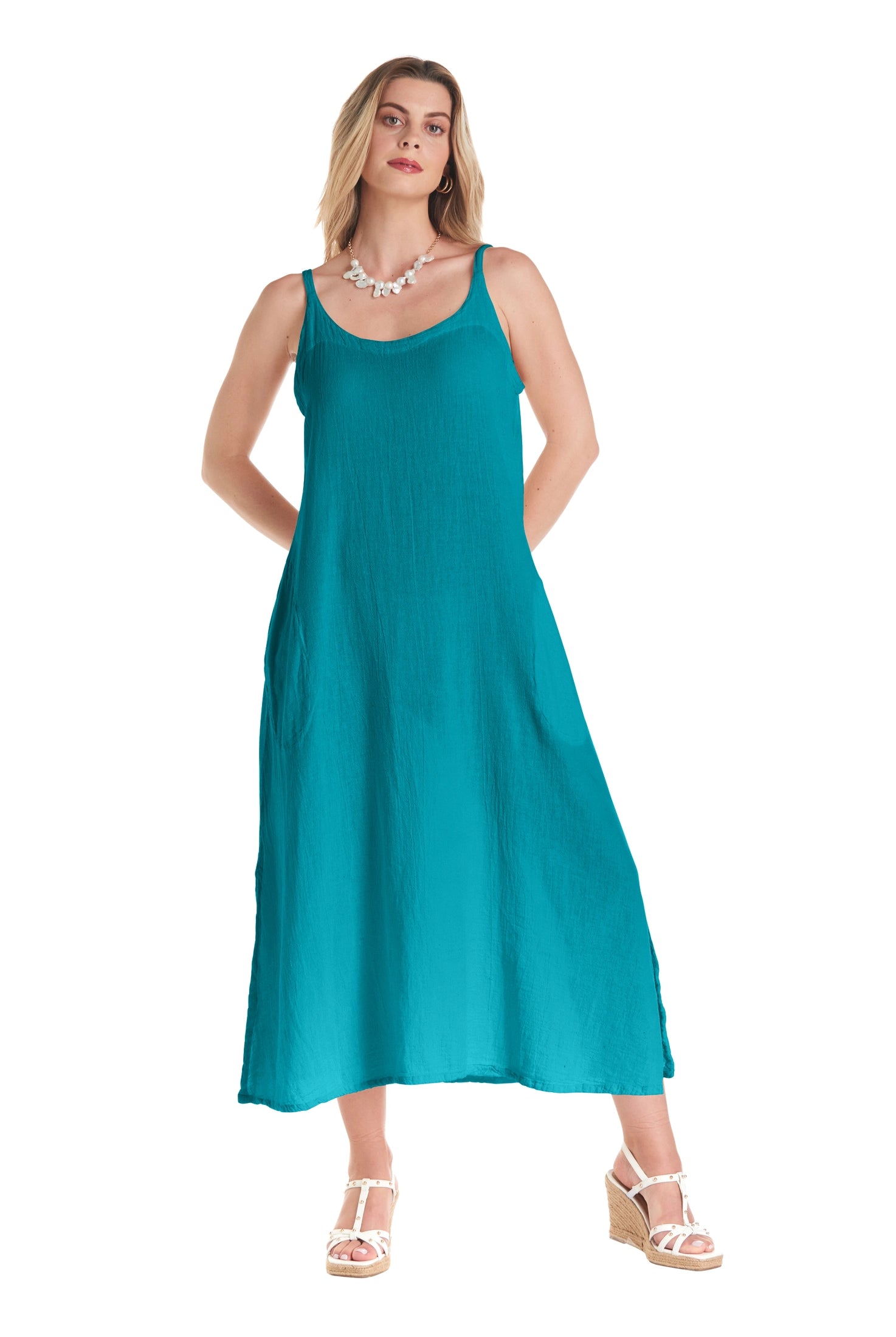Fiji Cotton Gauze Dress-Oh My Gauze