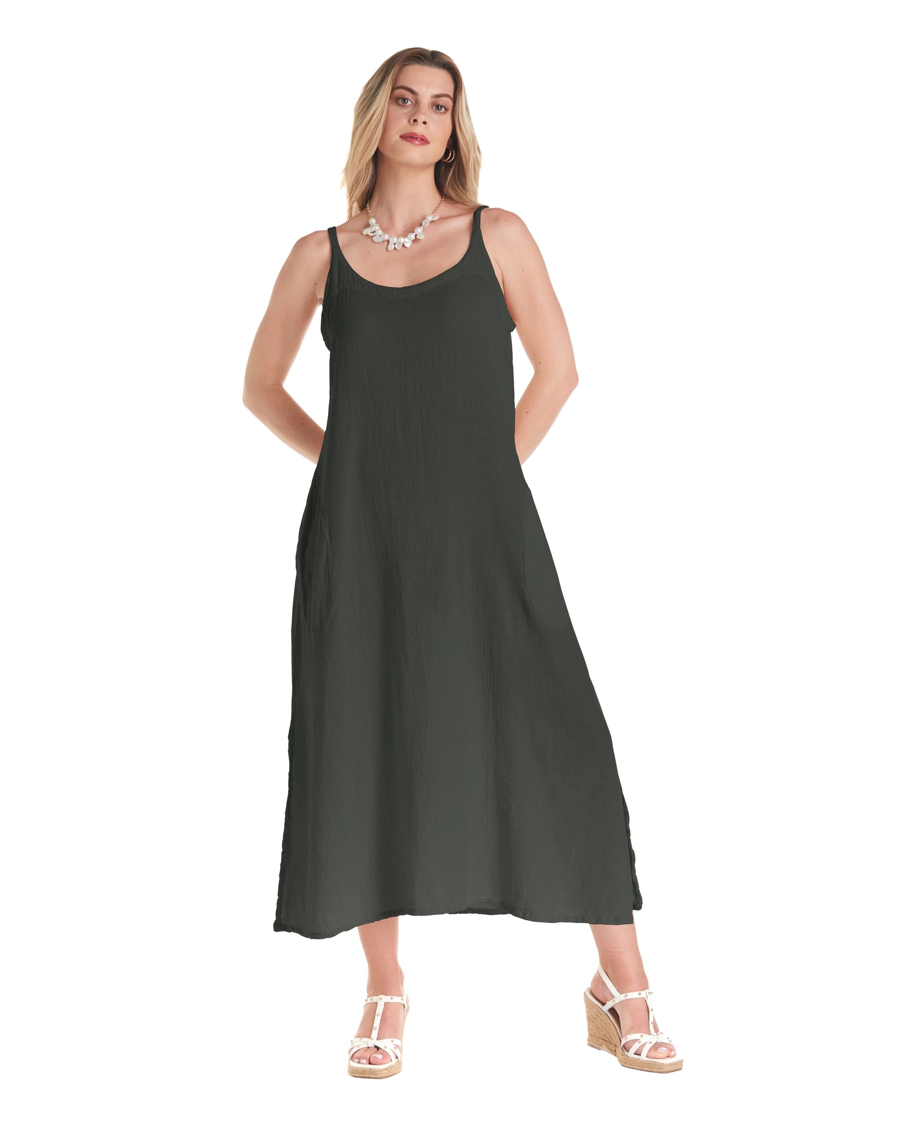 Fiji Cotton Gauze Dress-Oh My Gauze