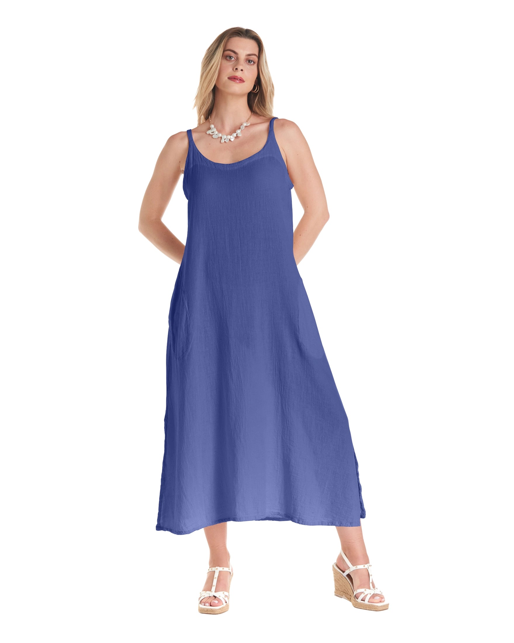 Fiji Cotton Gauze Dress-Oh My Gauze