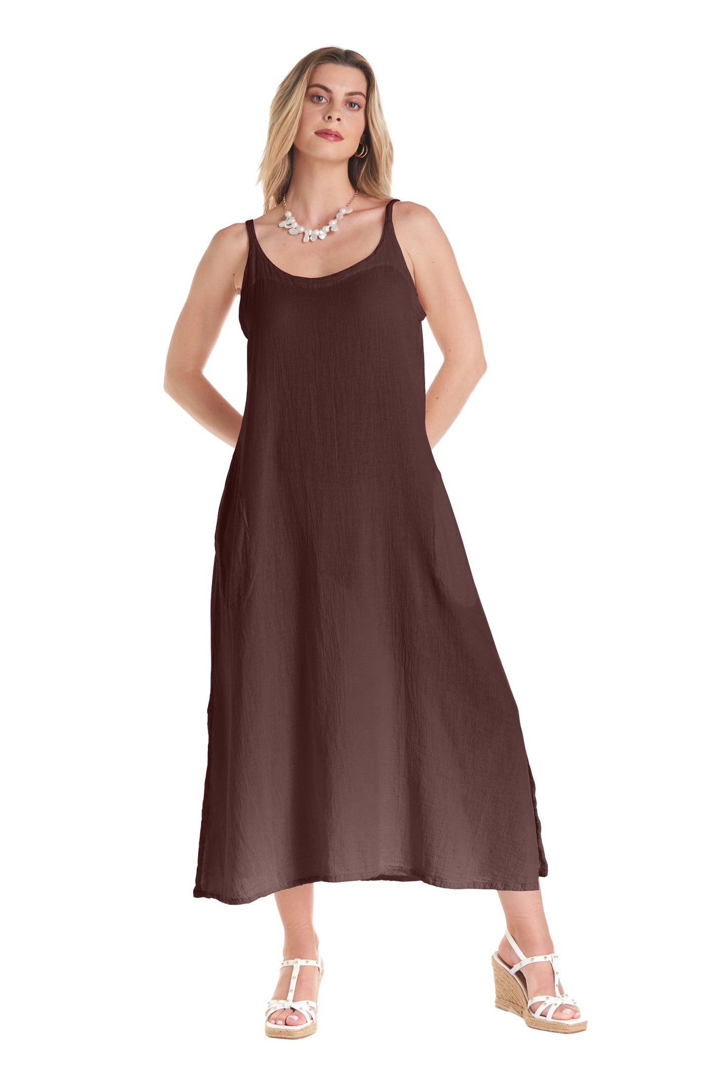 Fiji Cotton Gauze Dress-Oh My Gauze