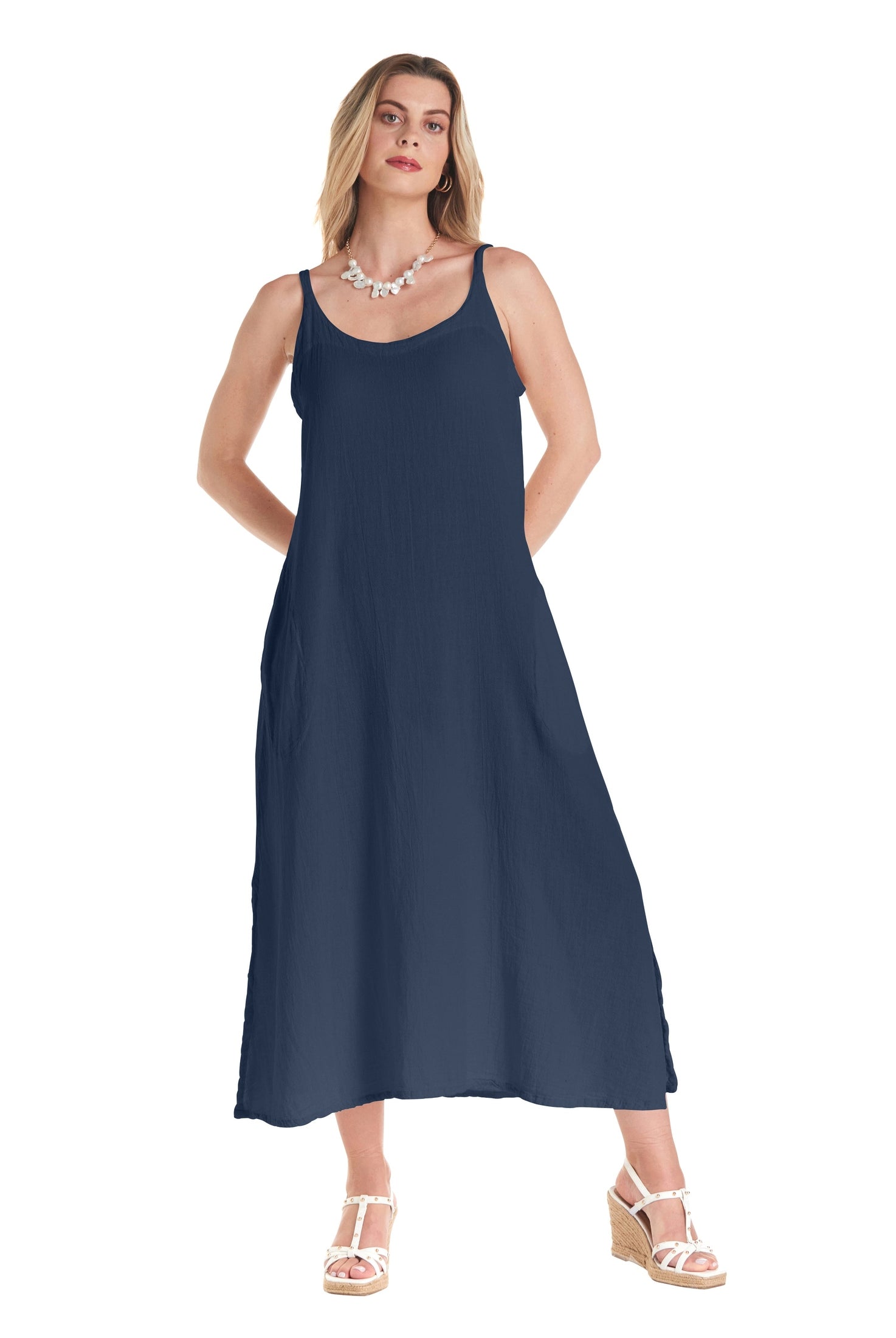 Fiji Cotton Gauze Dress-Oh My Gauze