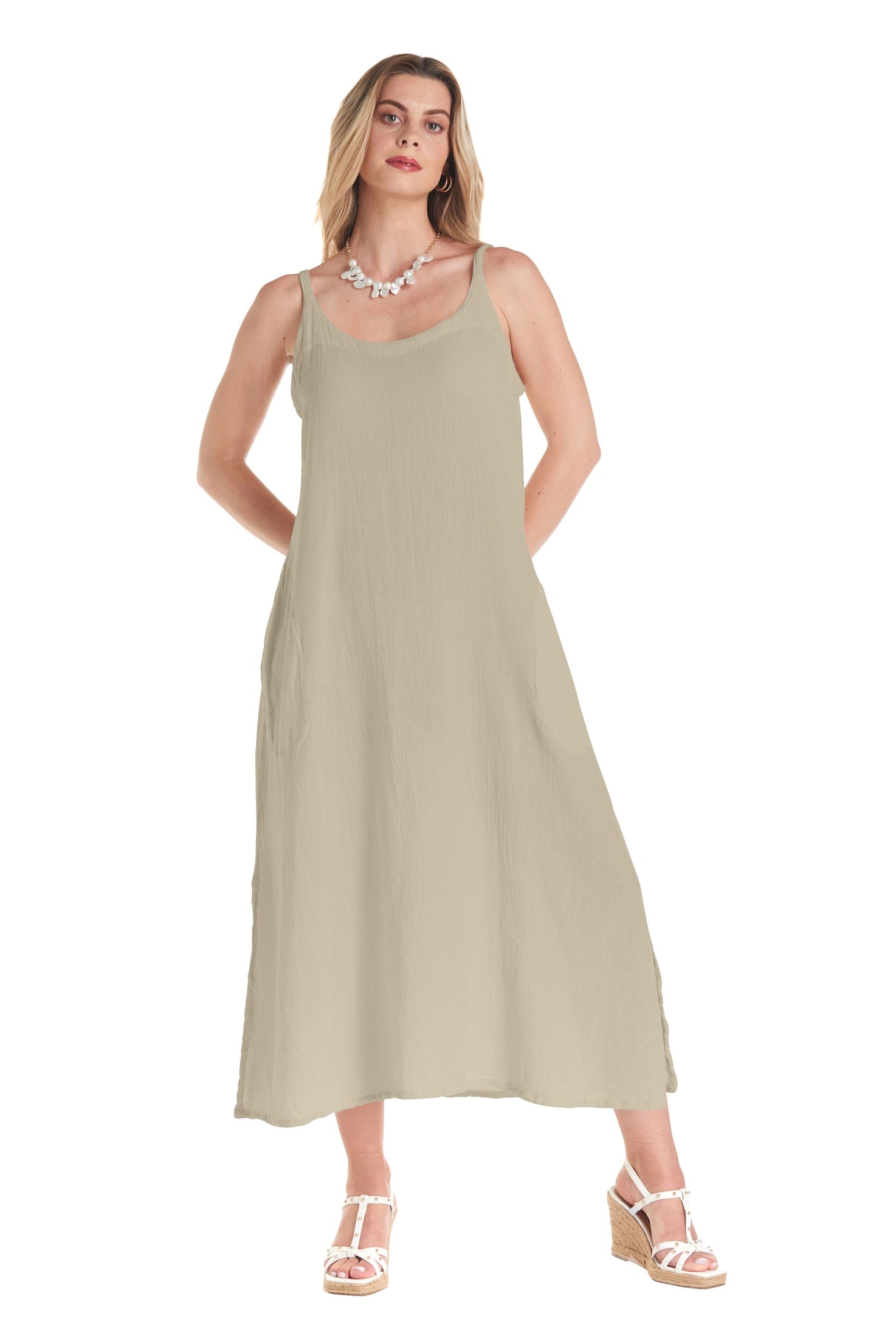 Fiji Cotton Gauze Dress-Oh My Gauze
