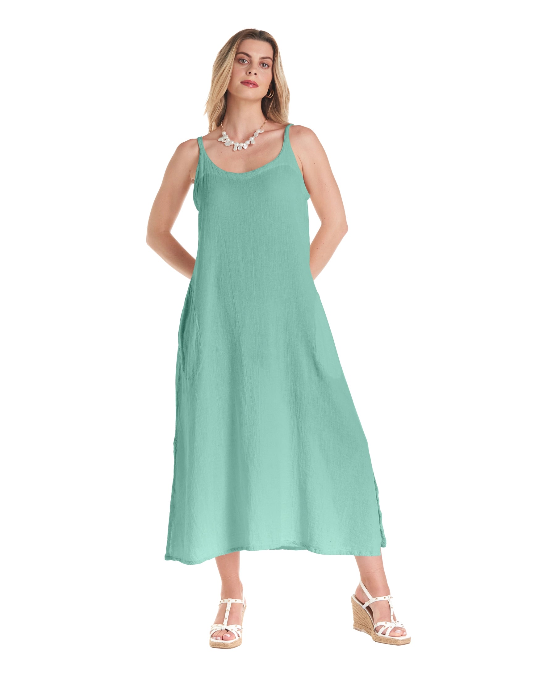 Fiji Cotton Gauze Dress-Oh My Gauze