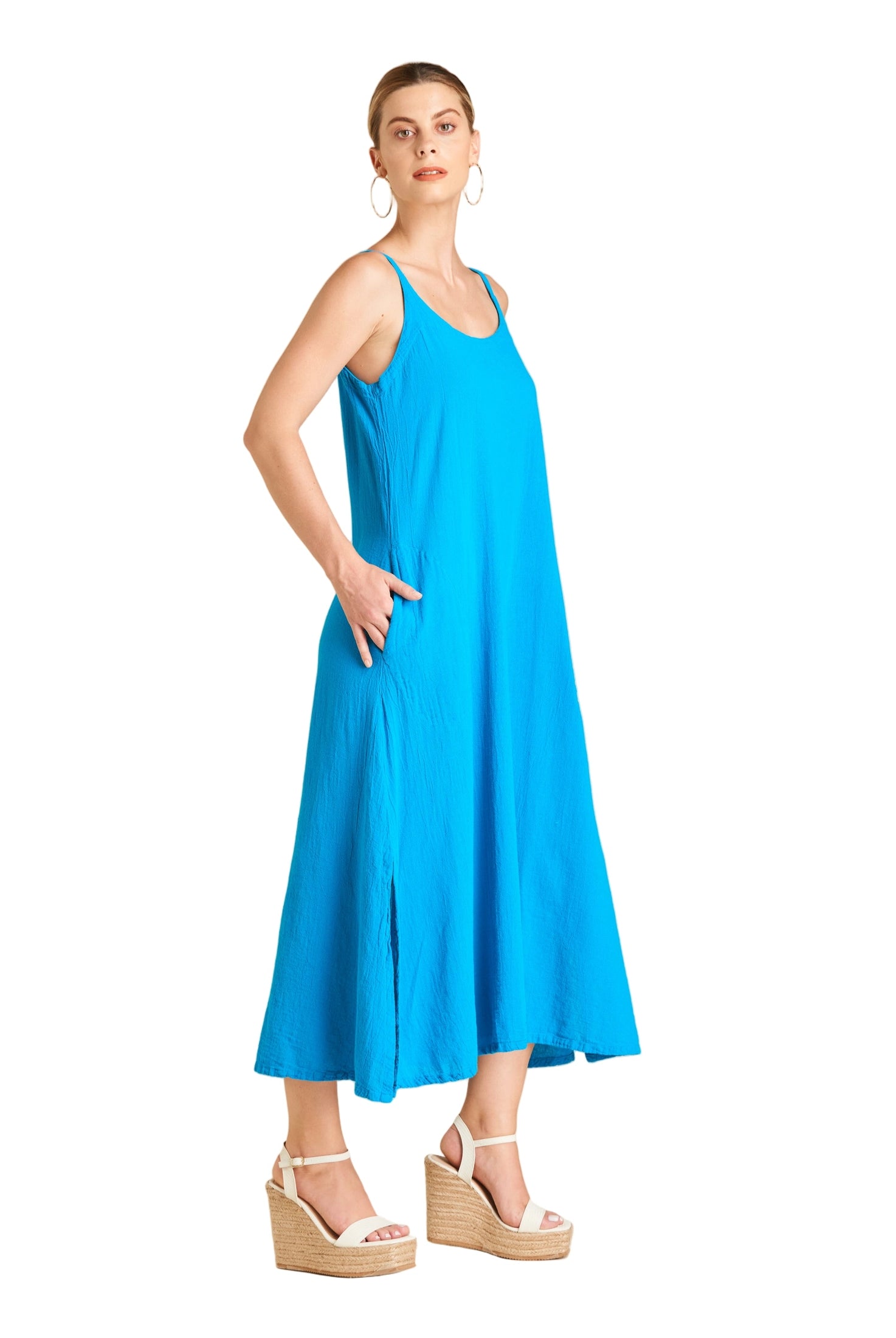 Fiji Cotton Gauze Dress-Oh My Gauze