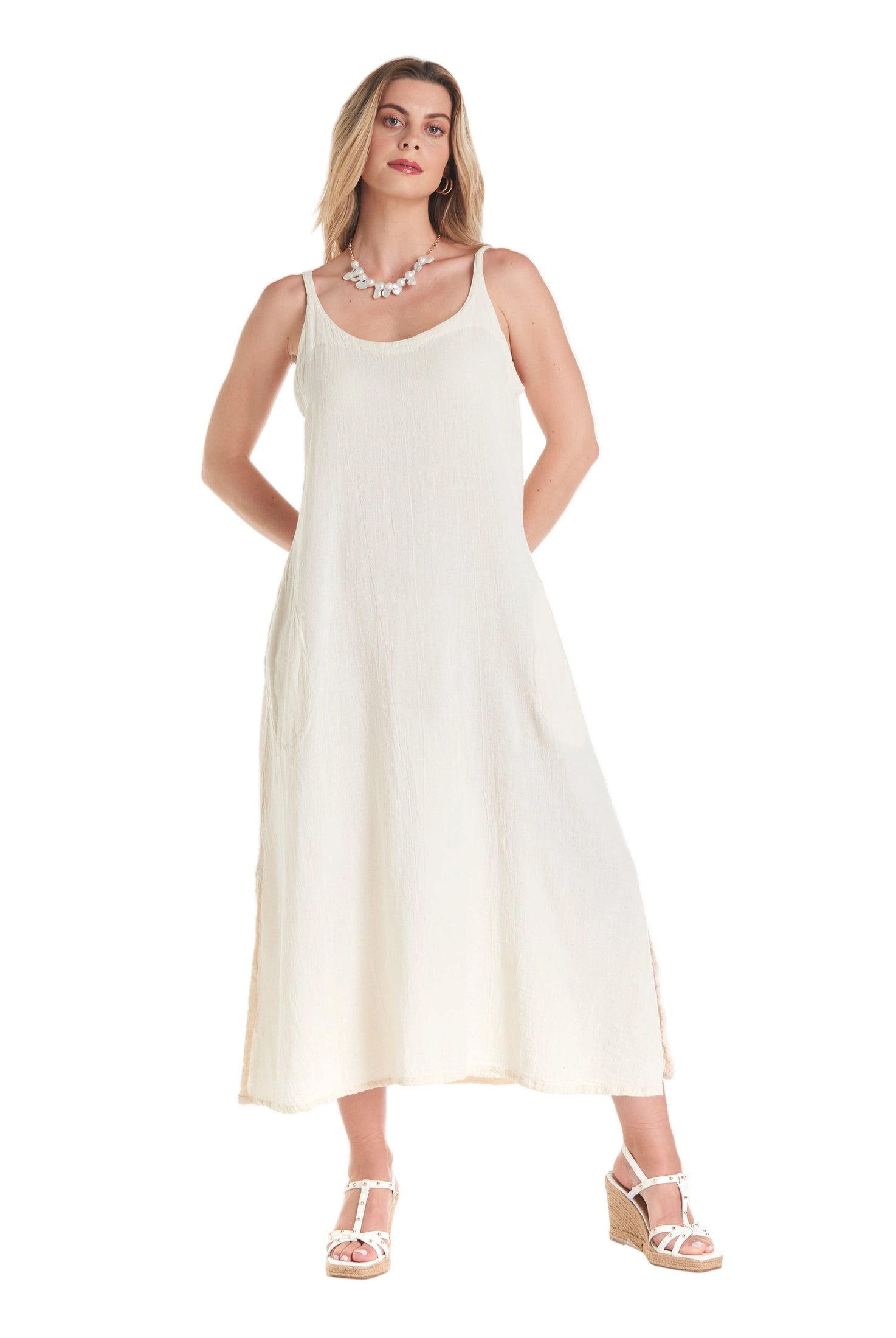 Fiji Cotton Gauze Dress-Oh My Gauze