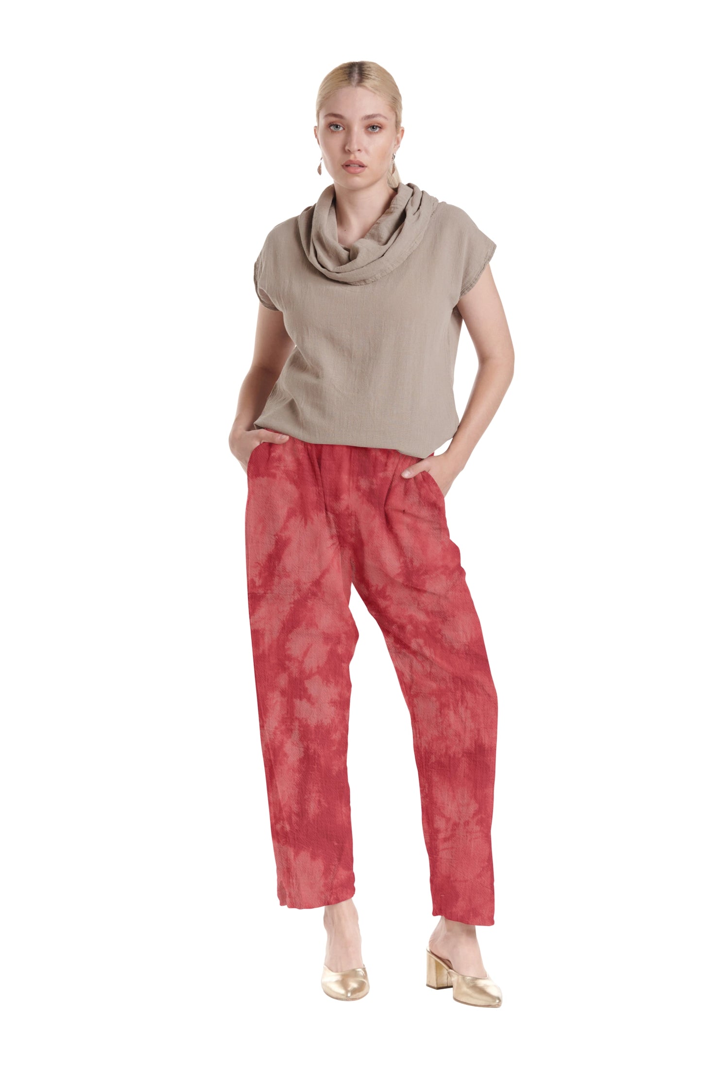 Fiona Cotton Gauze Pants-Oh My Gauze