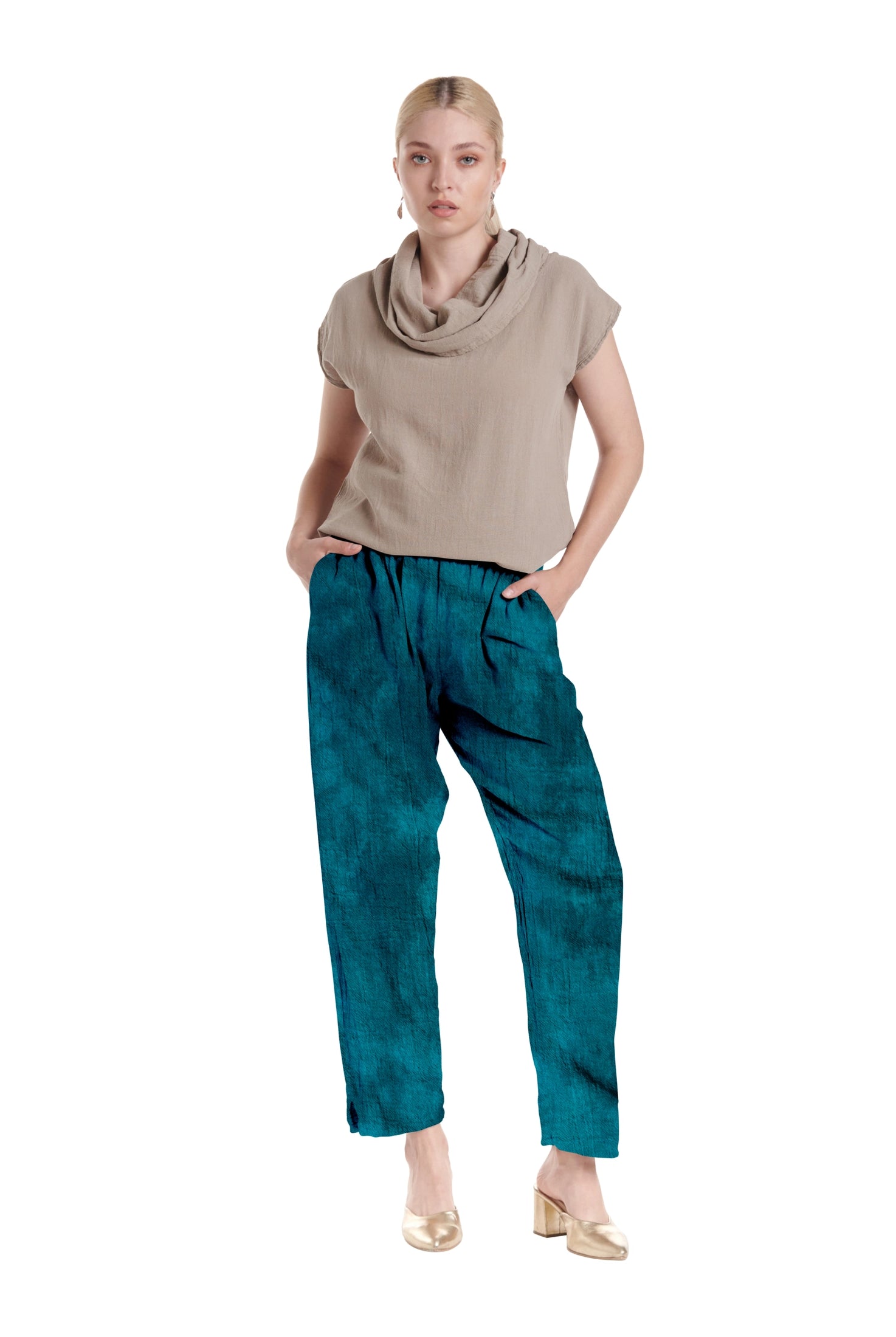 Fiona Cotton Gauze Pants-Oh My Gauze