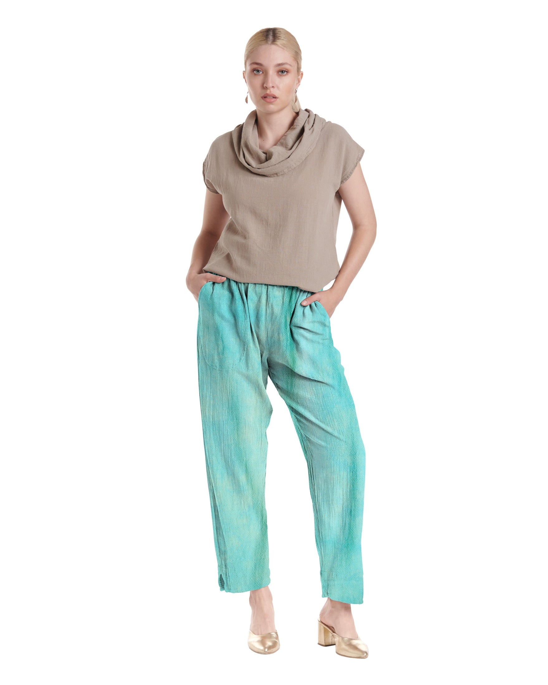 Fiona Cotton Gauze Pants-Oh My Gauze