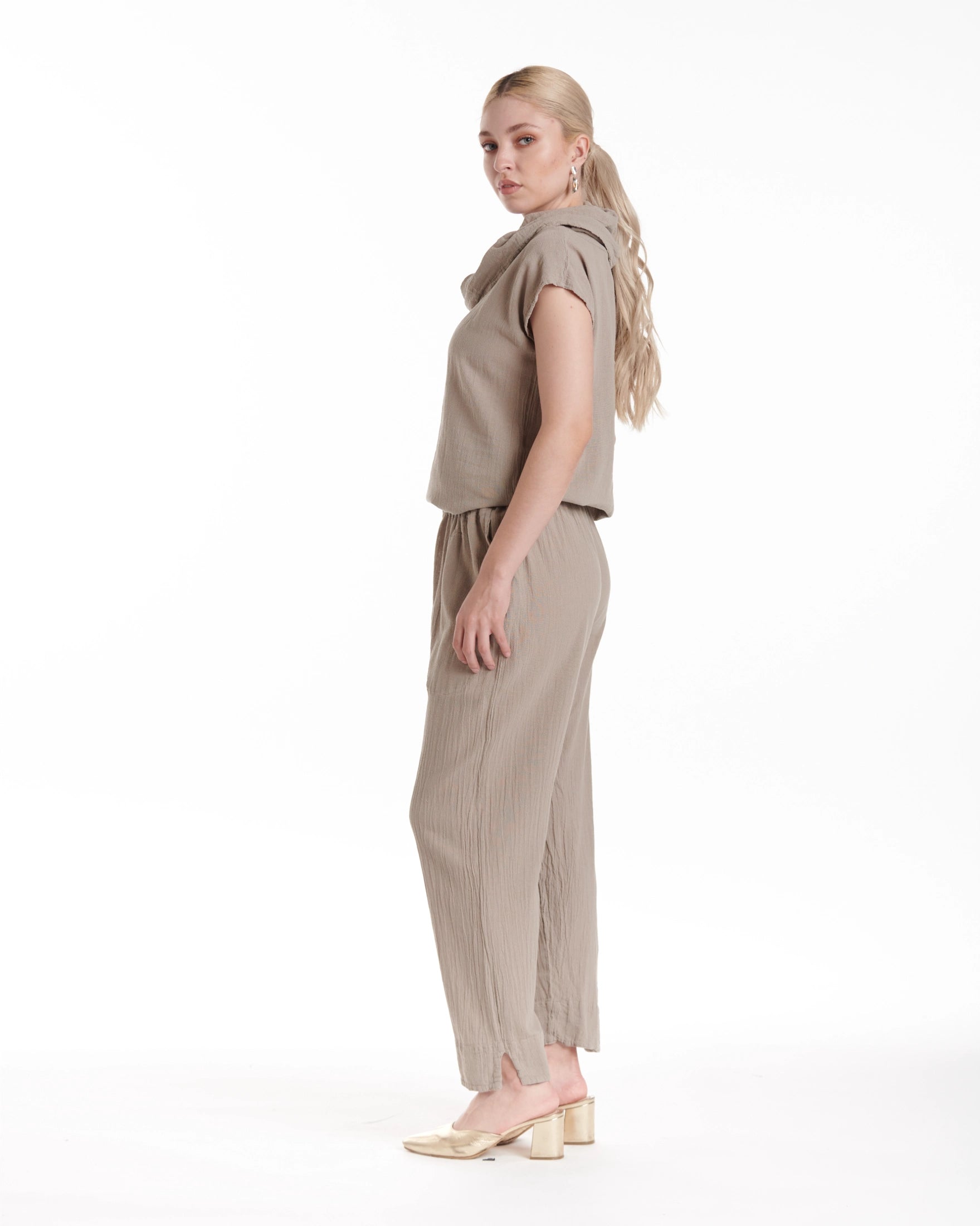 Fiona Cotton Gauze Pants-Oh My Gauze