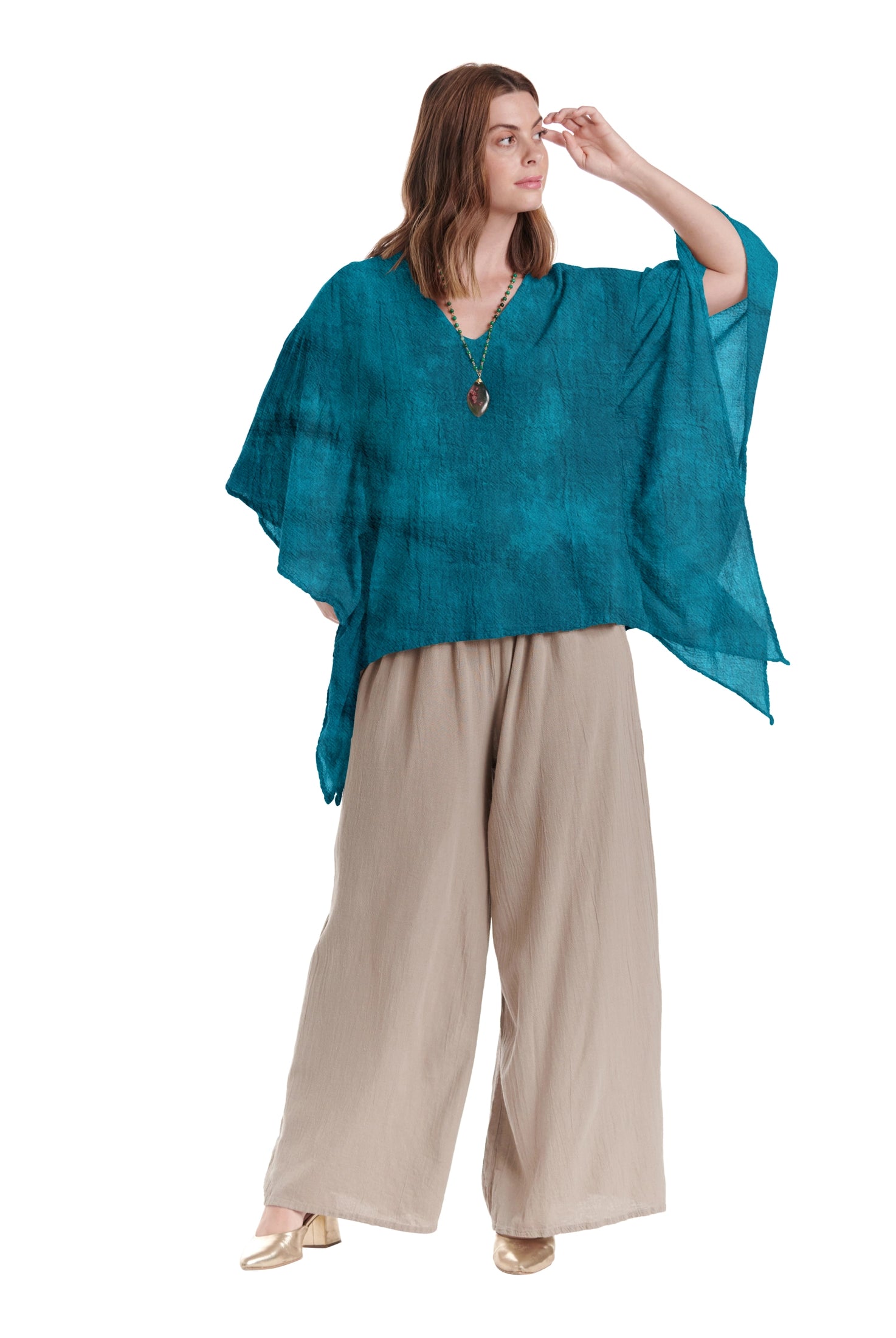 Flutter Cotton Gauze Blouse – New Arrival-Oh My Gauze