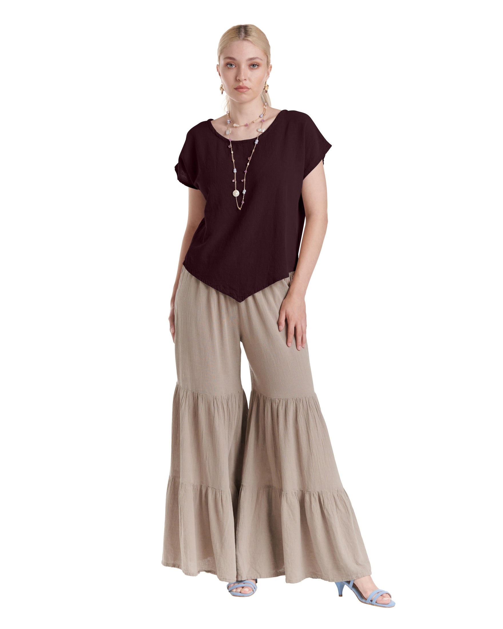 Grace Cotton Gauze Blouse-Oh My Gauze