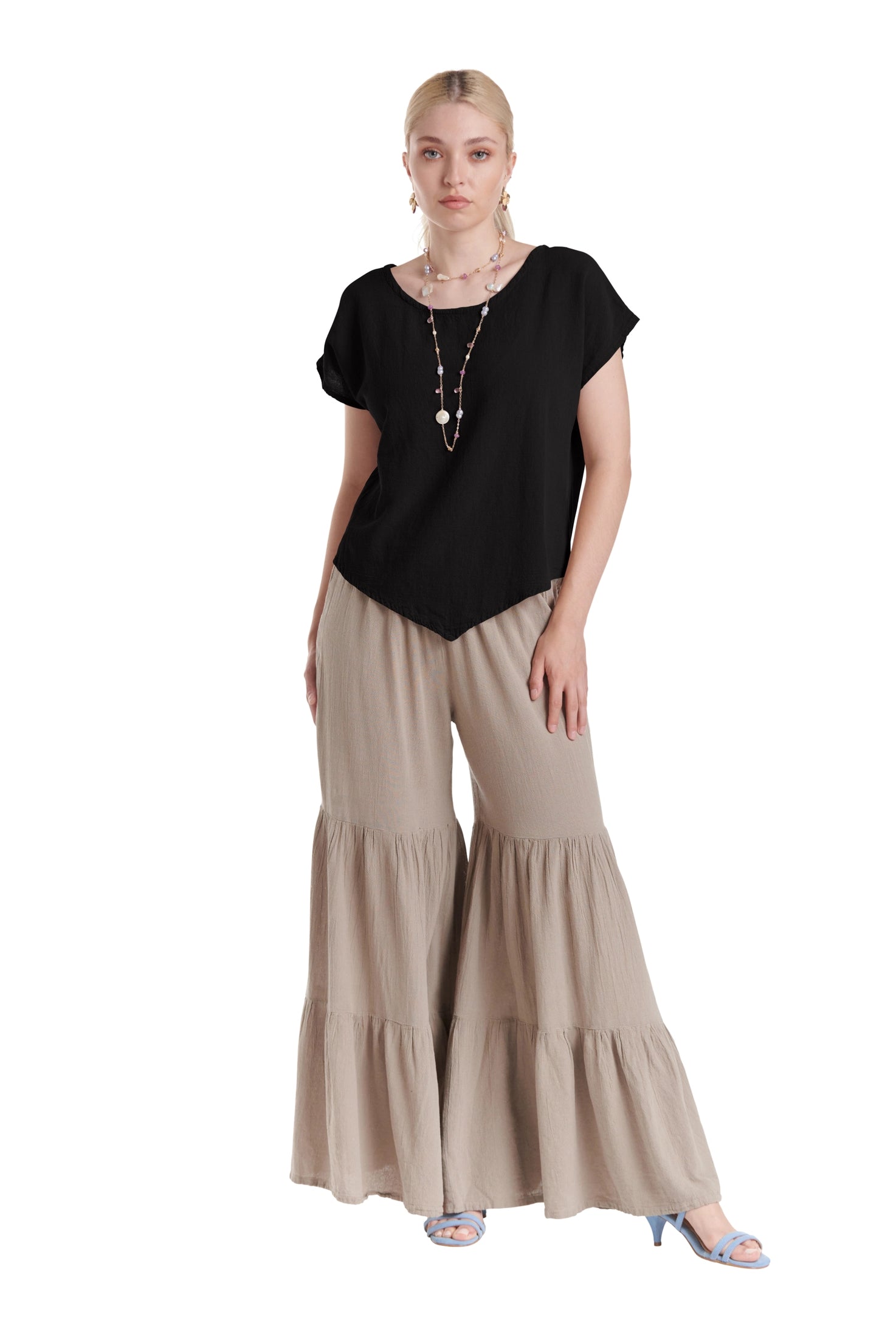 Grace Cotton Gauze Blouse-Oh My Gauze