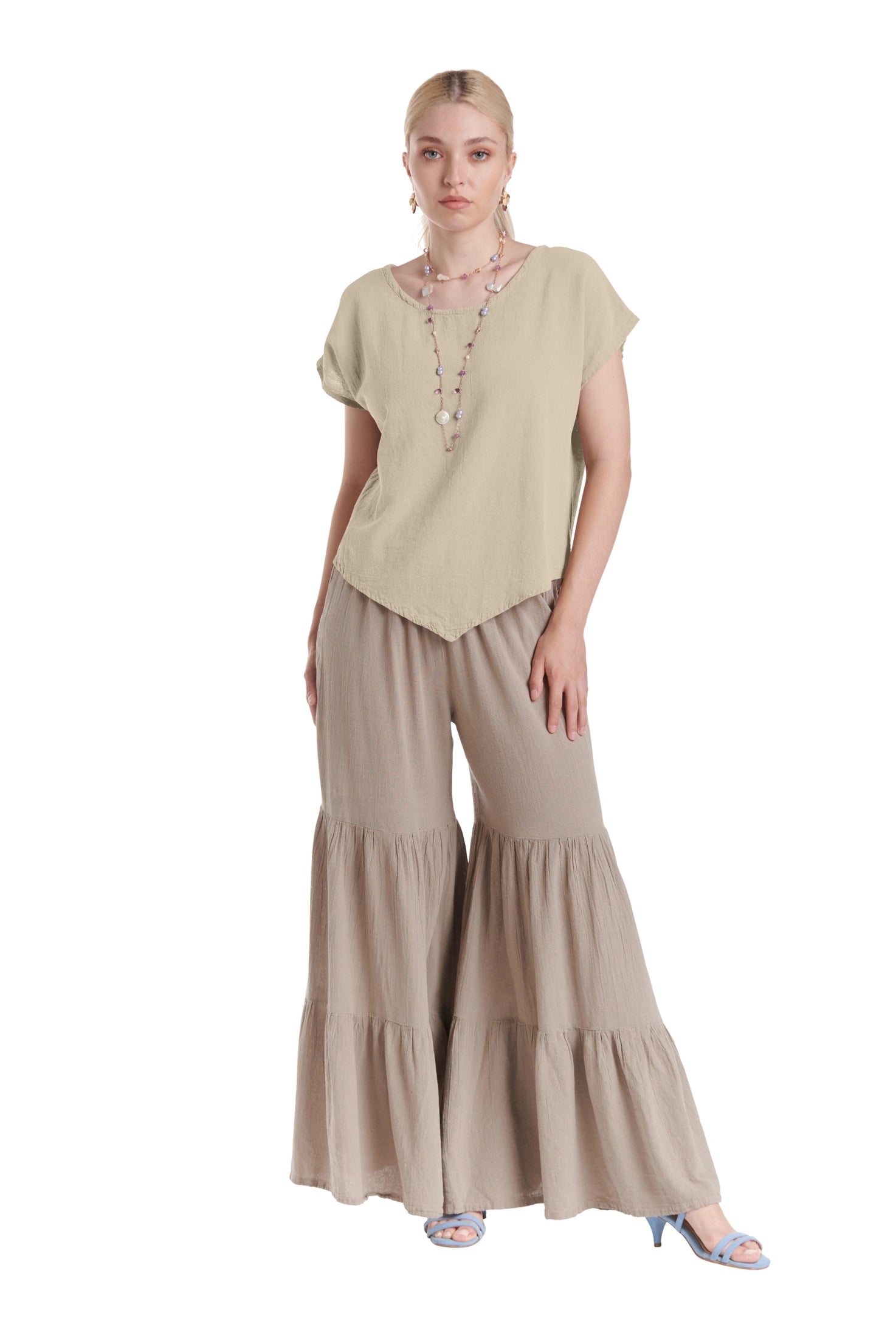 Grace Cotton Gauze Blouse-Oh My Gauze