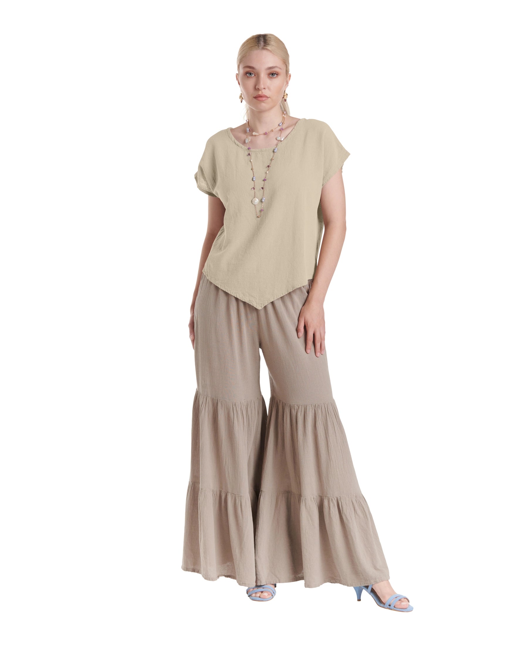 Grace Cotton Gauze Blouse-Oh My Gauze