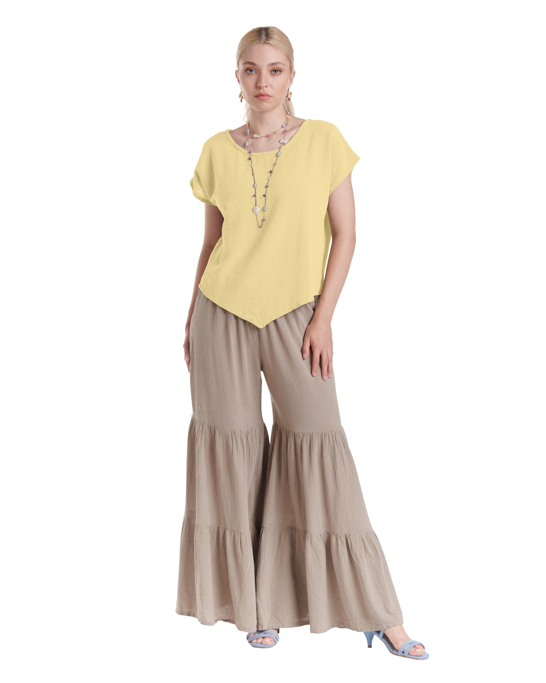 Grace Cotton Gauze Blouse-Oh My Gauze