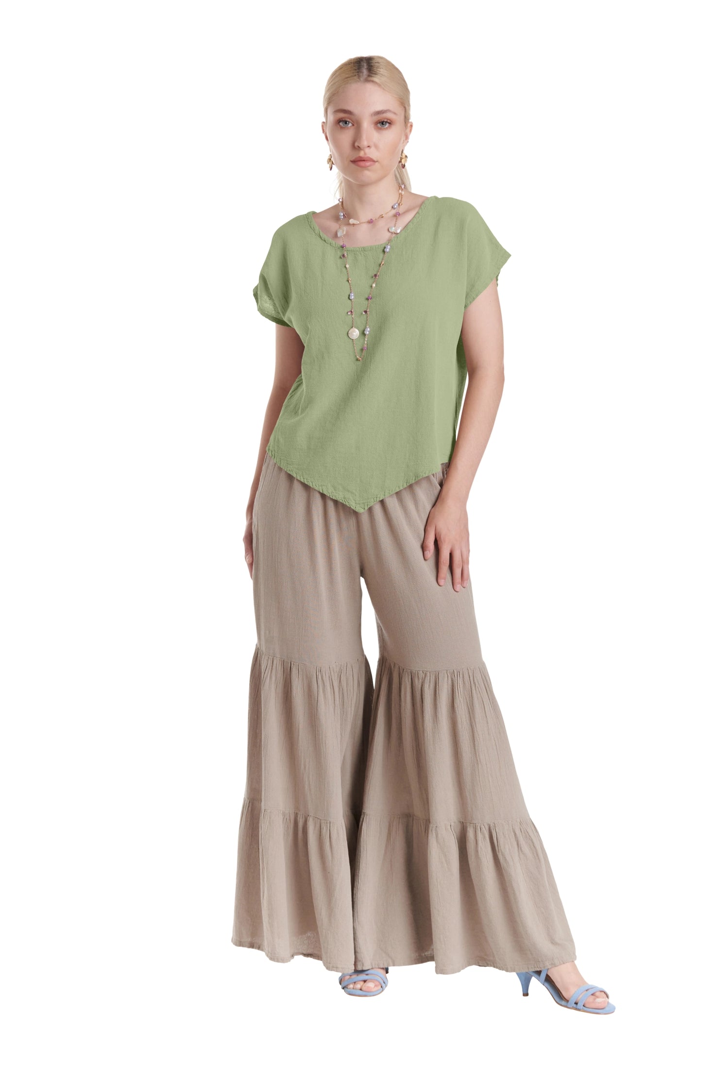 Grace Cotton Gauze Blouse-Oh My Gauze