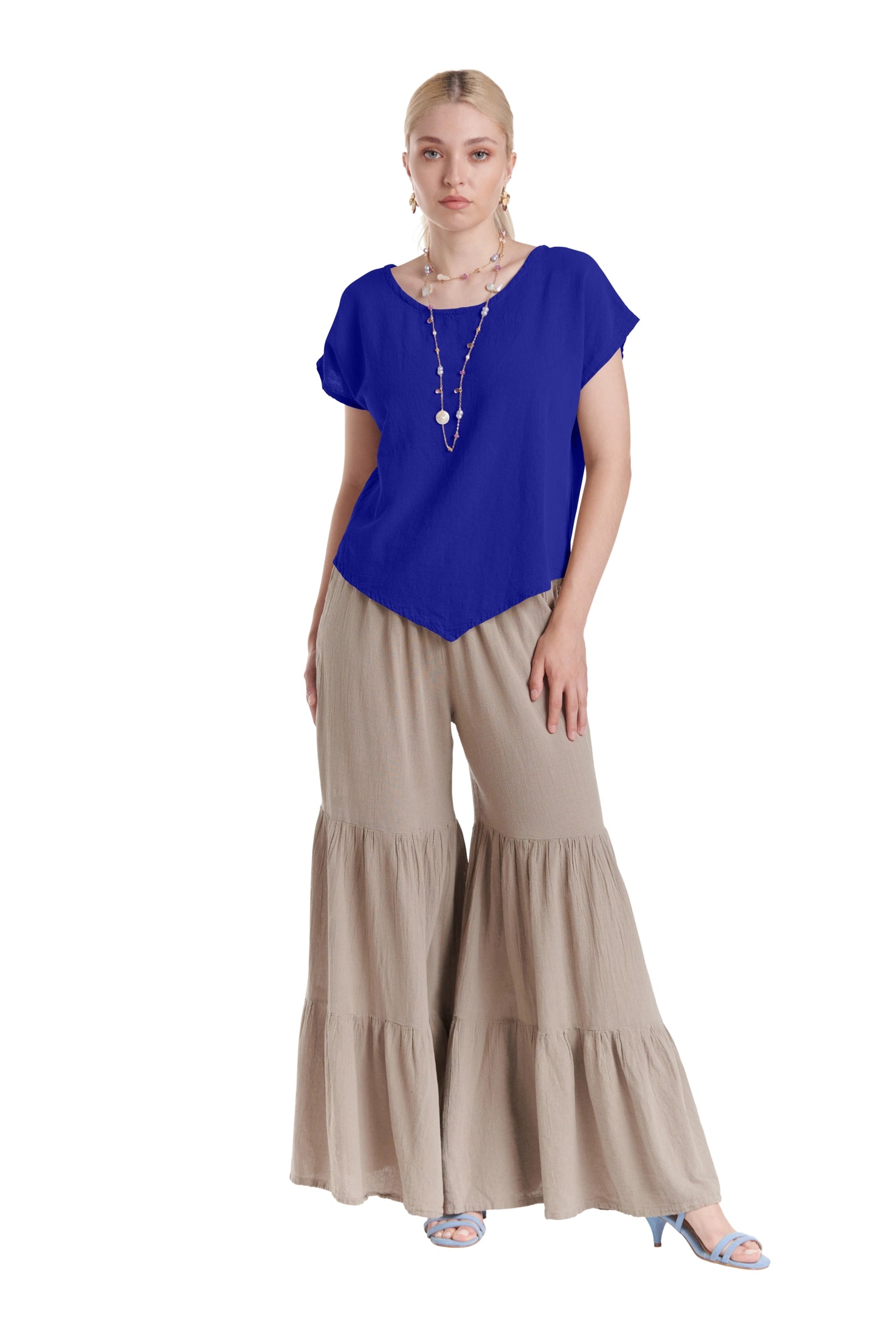 Grace Cotton Gauze Blouse-Oh My Gauze