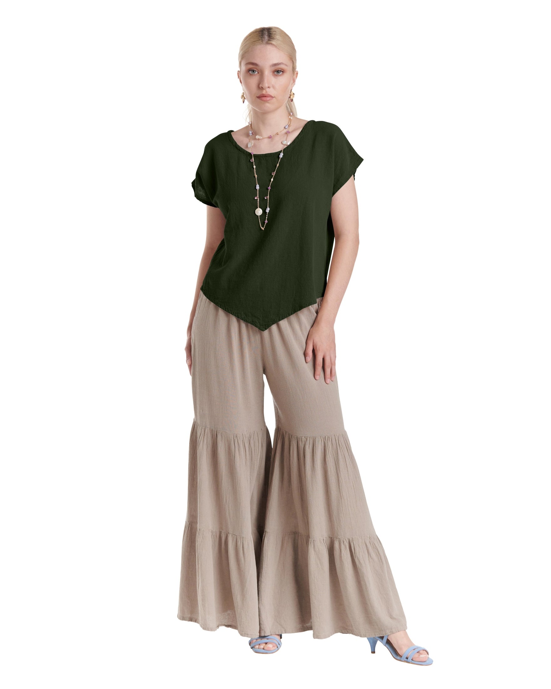 Grace Cotton Gauze Blouse-Oh My Gauze