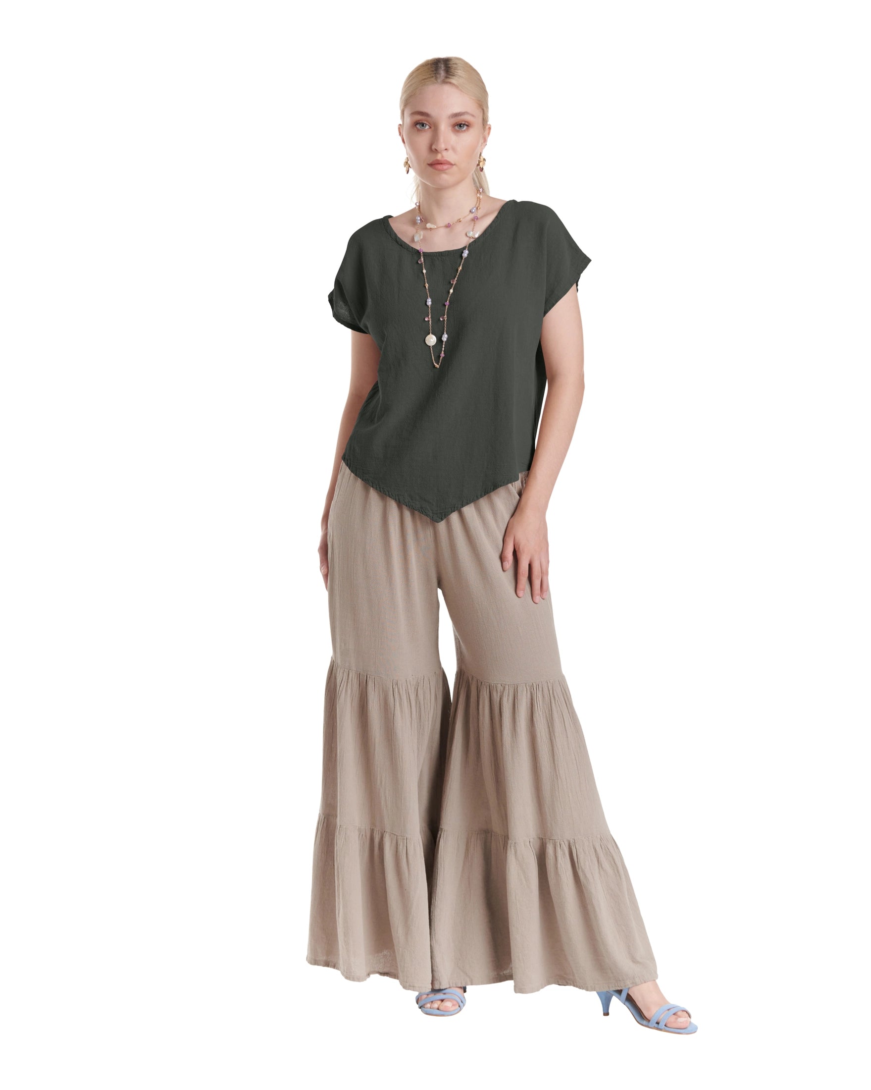 Grace Cotton Gauze Blouse-Oh My Gauze