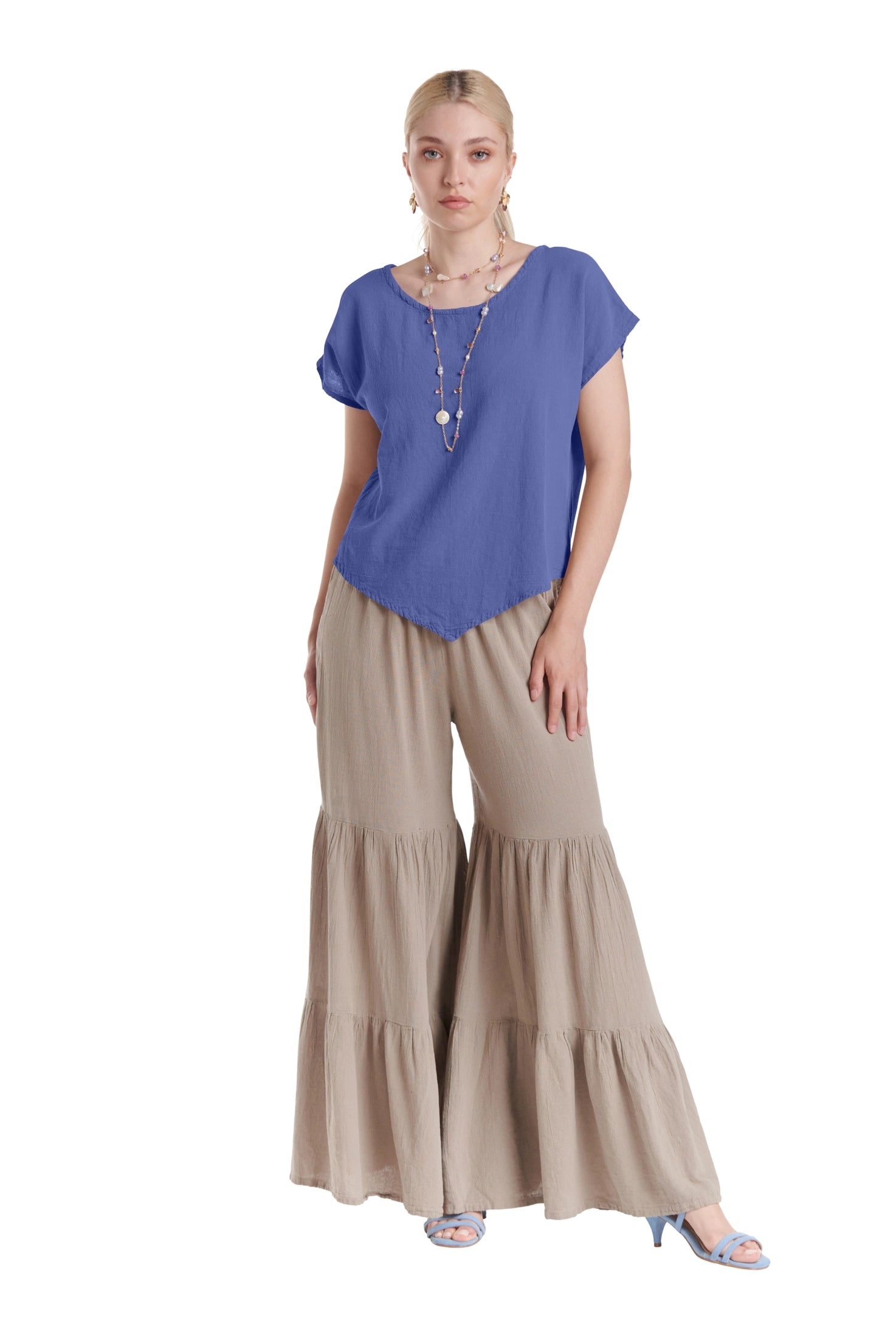 Grace Cotton Gauze Blouse-Oh My Gauze