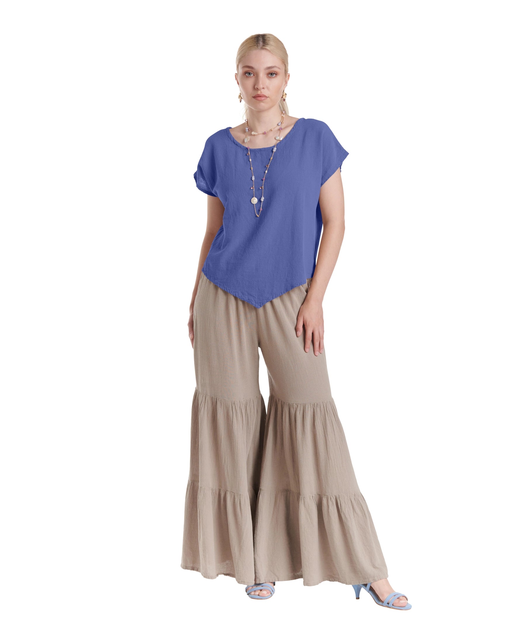 Grace Cotton Gauze Blouse-Oh My Gauze