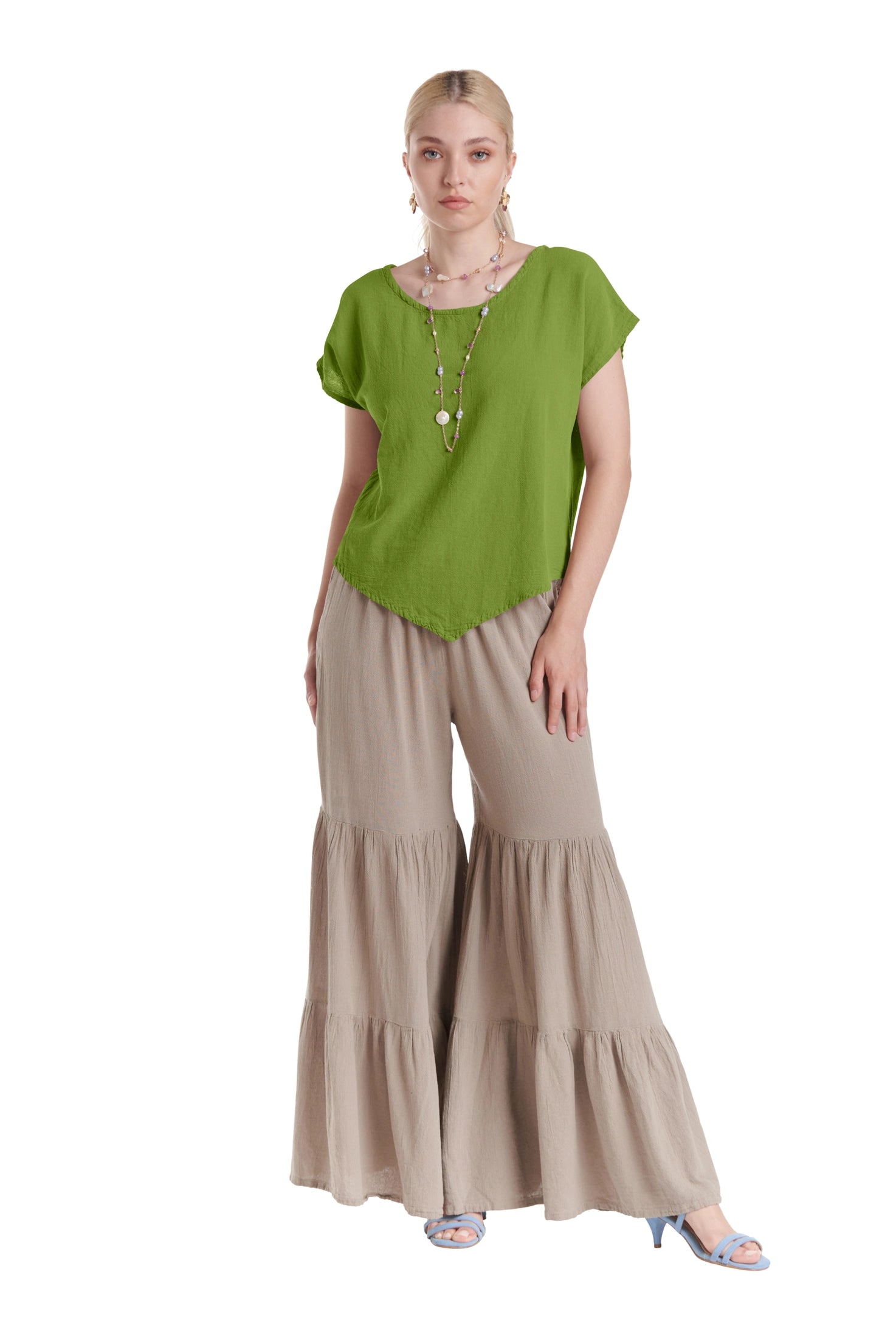 Grace Cotton Gauze Blouse-Oh My Gauze