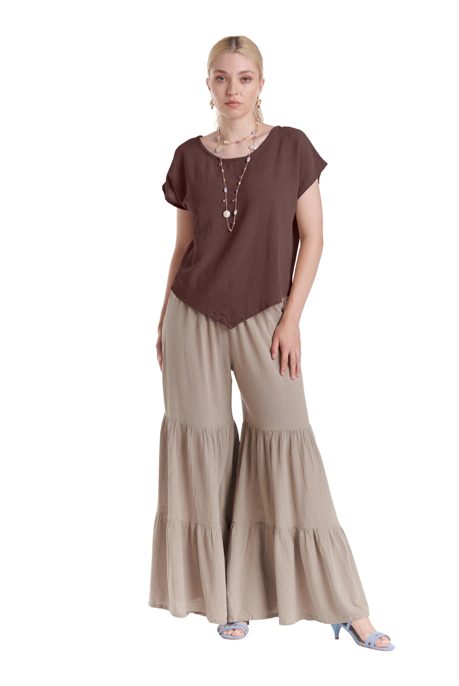 Grace Cotton Gauze Blouse-Oh My Gauze