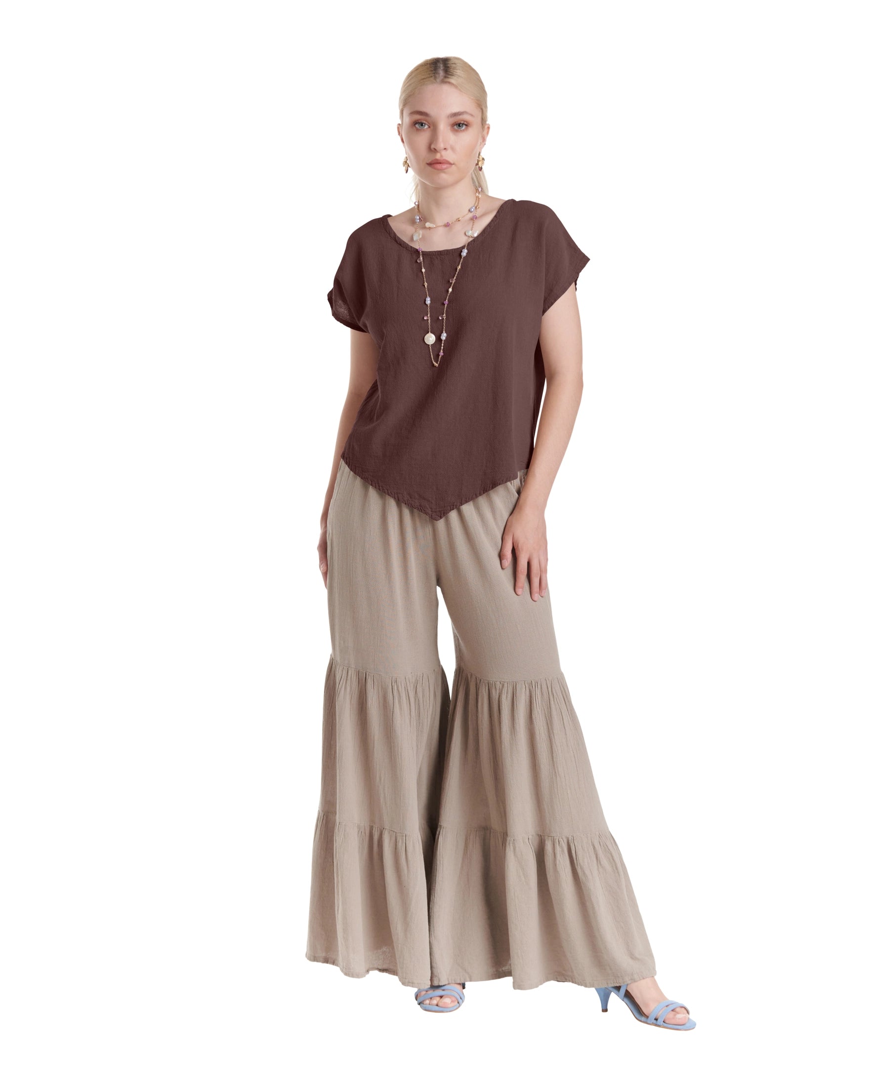 Grace Cotton Gauze Blouse-Oh My Gauze