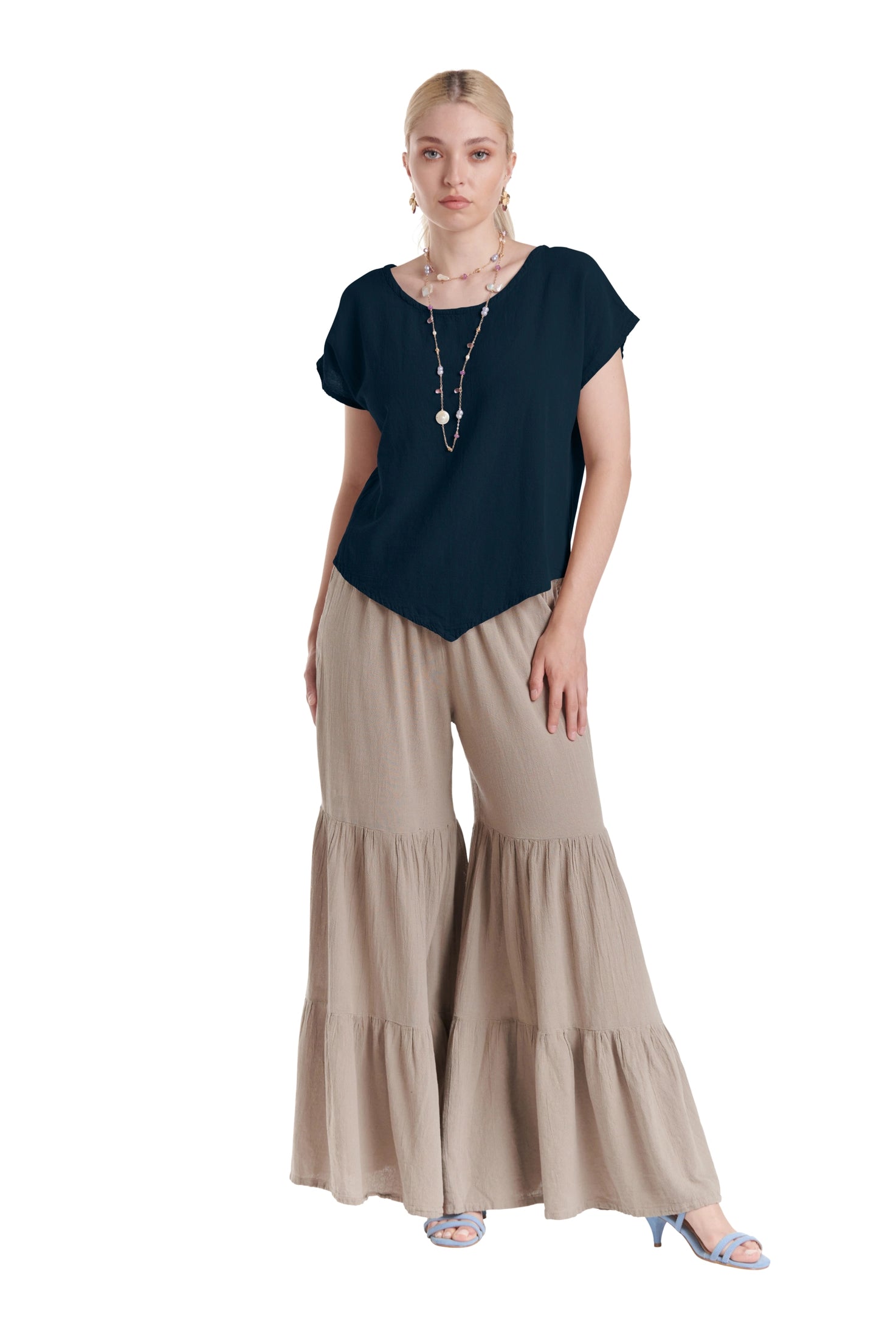 Grace Cotton Gauze Blouse-Oh My Gauze