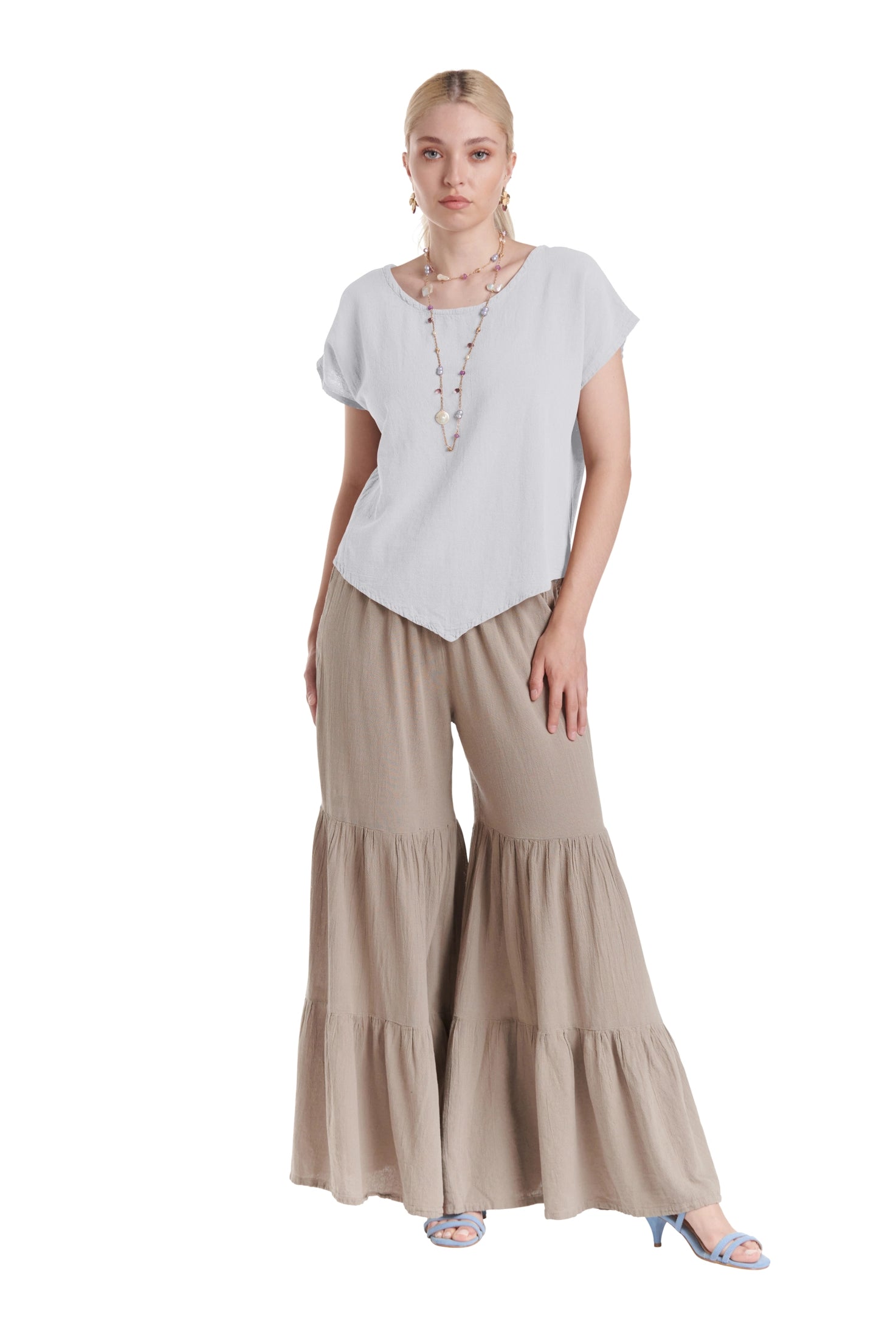 Grace Cotton Gauze Blouse-Oh My Gauze